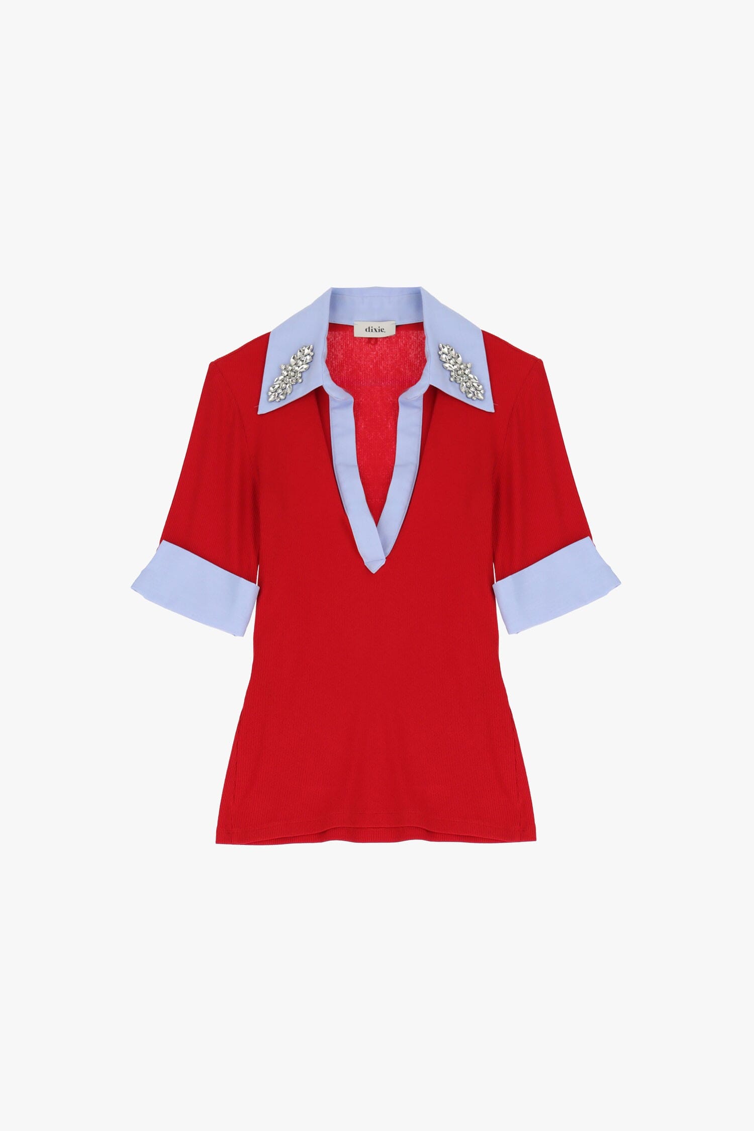 Camicia Con Colletto Decorato Dixie