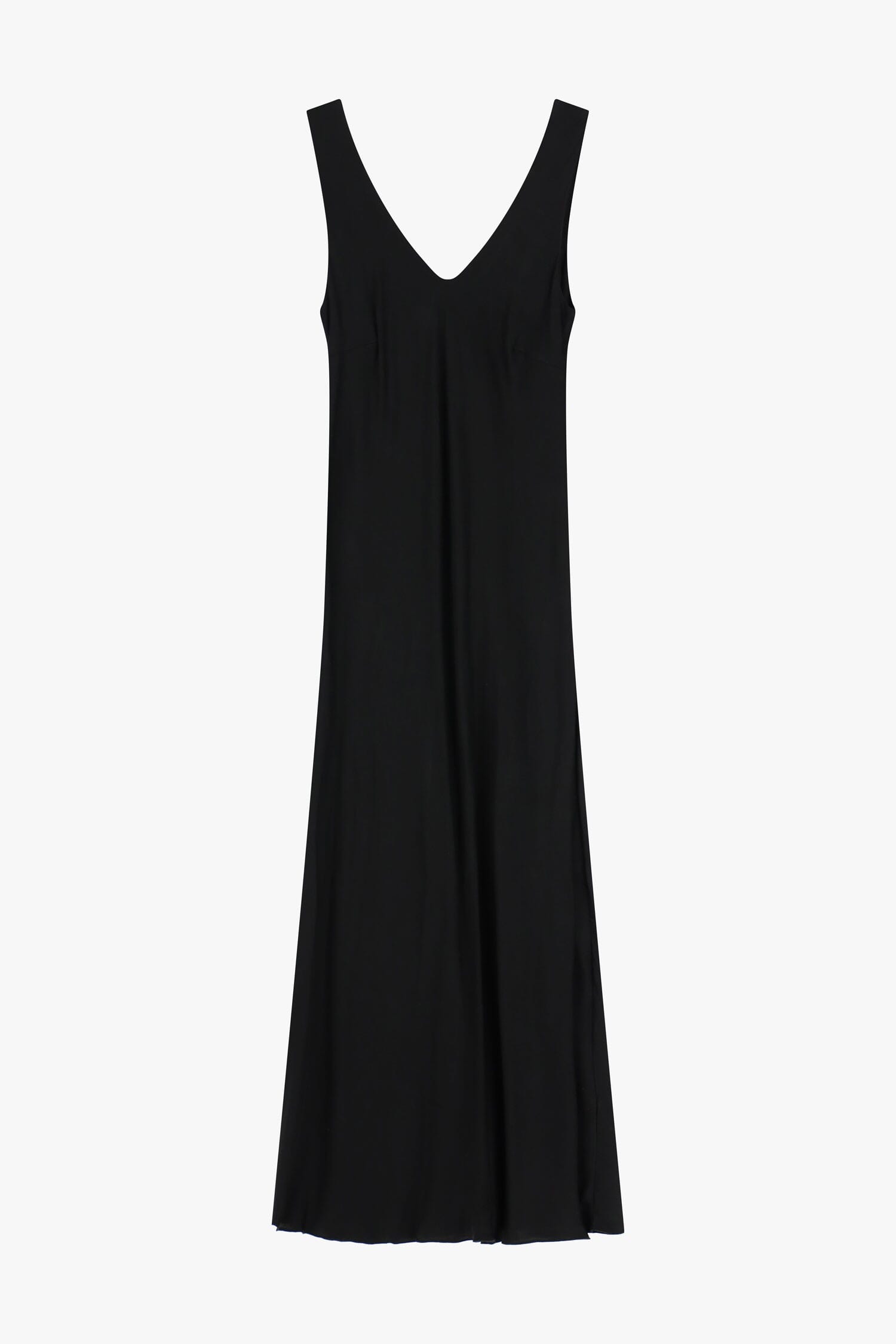 Abito Lungo Senza Maniche Scollato Dixie