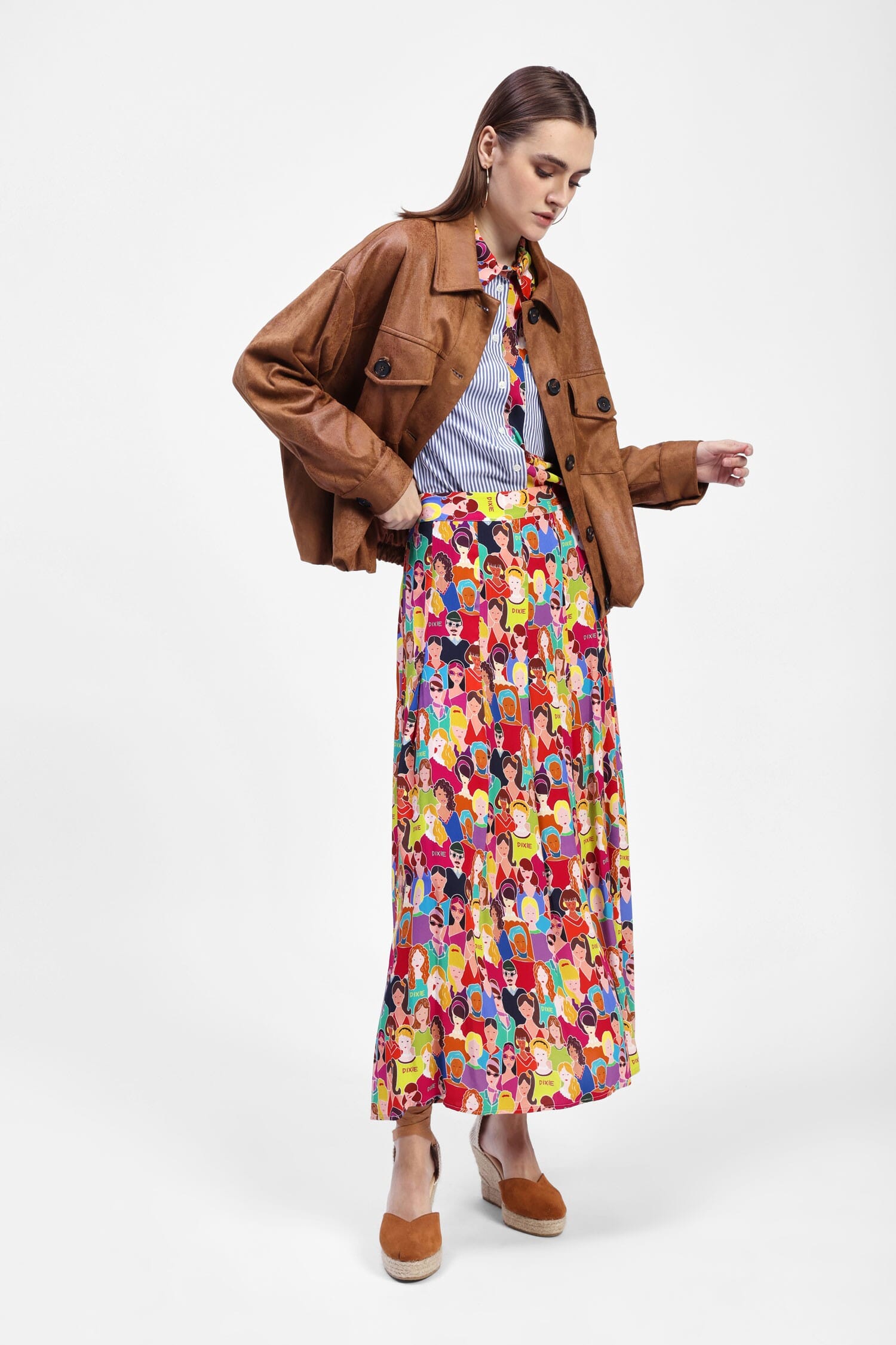 Skirt Vestiti Dixie Gonne Gonna Tartan Dixie Woman Gonna Longuette