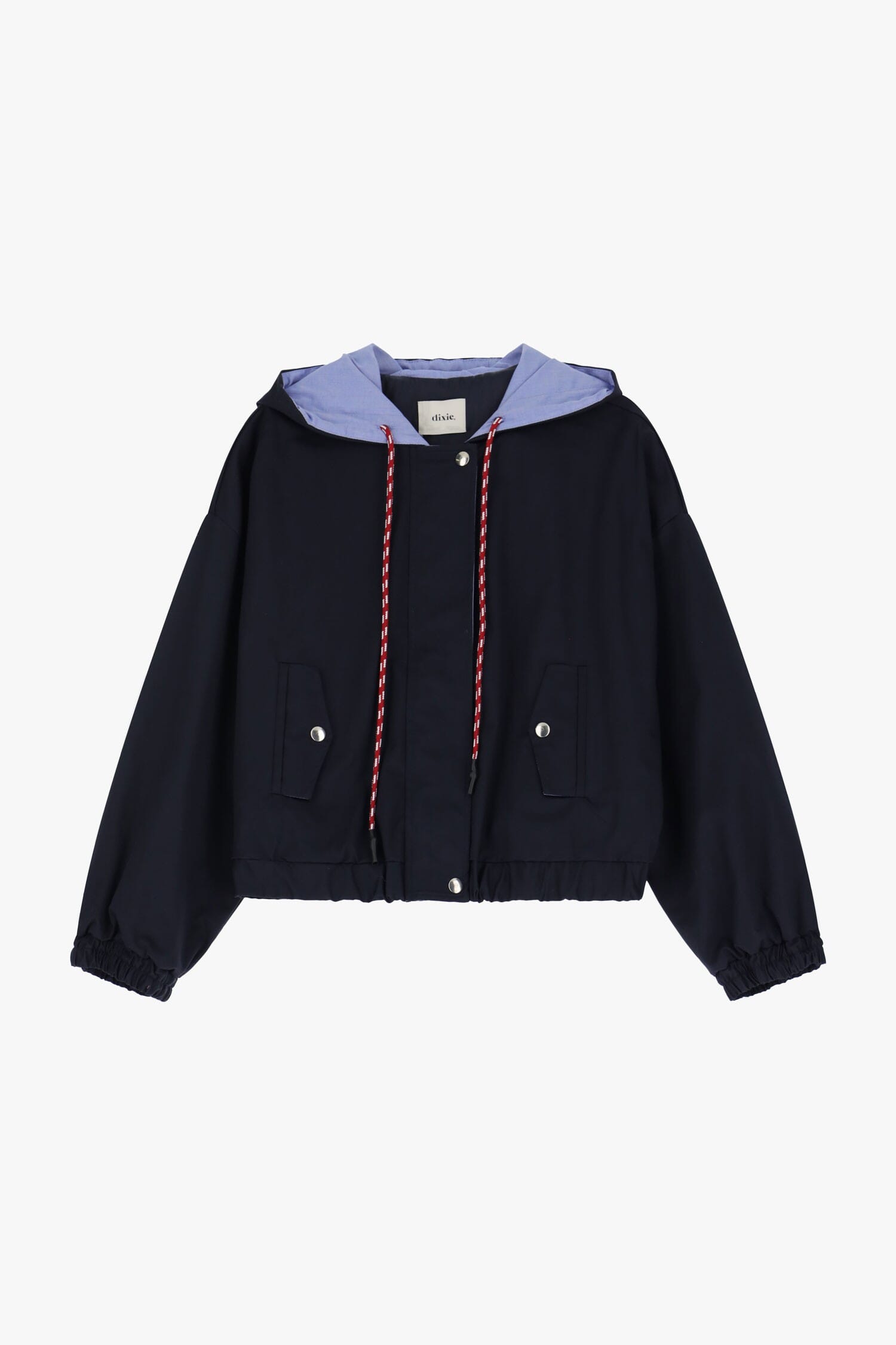 Dixie Adjustable Hooded Short Jacket