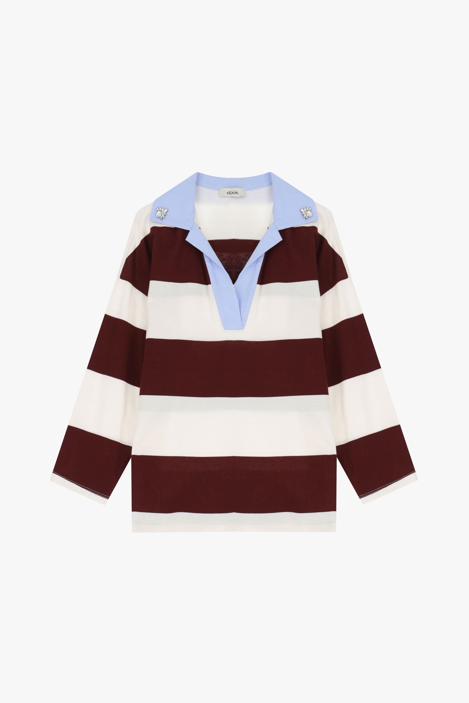 T-shirt à manches longues rayé Dixie