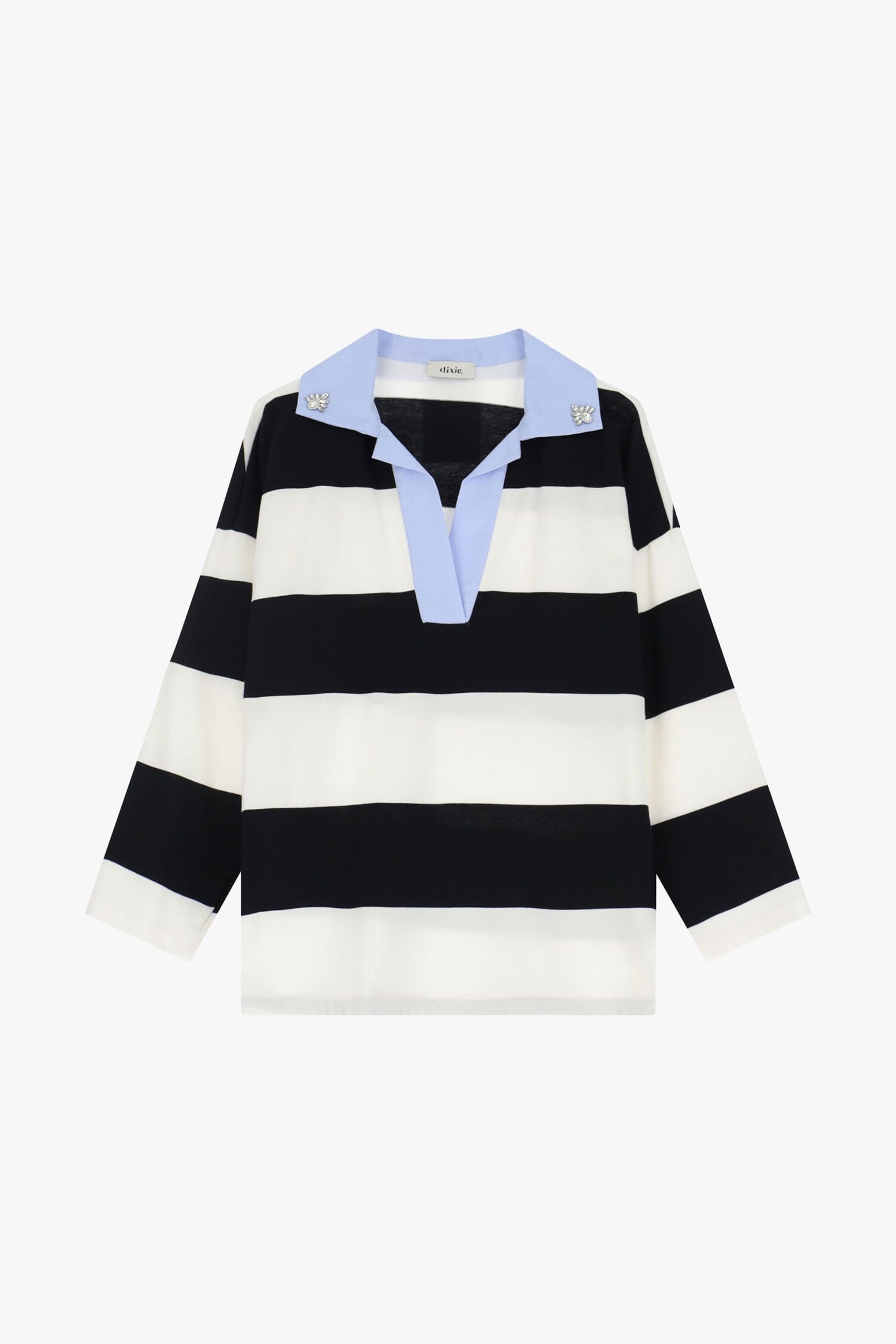 T-shirt à manches longues rayé Dixie