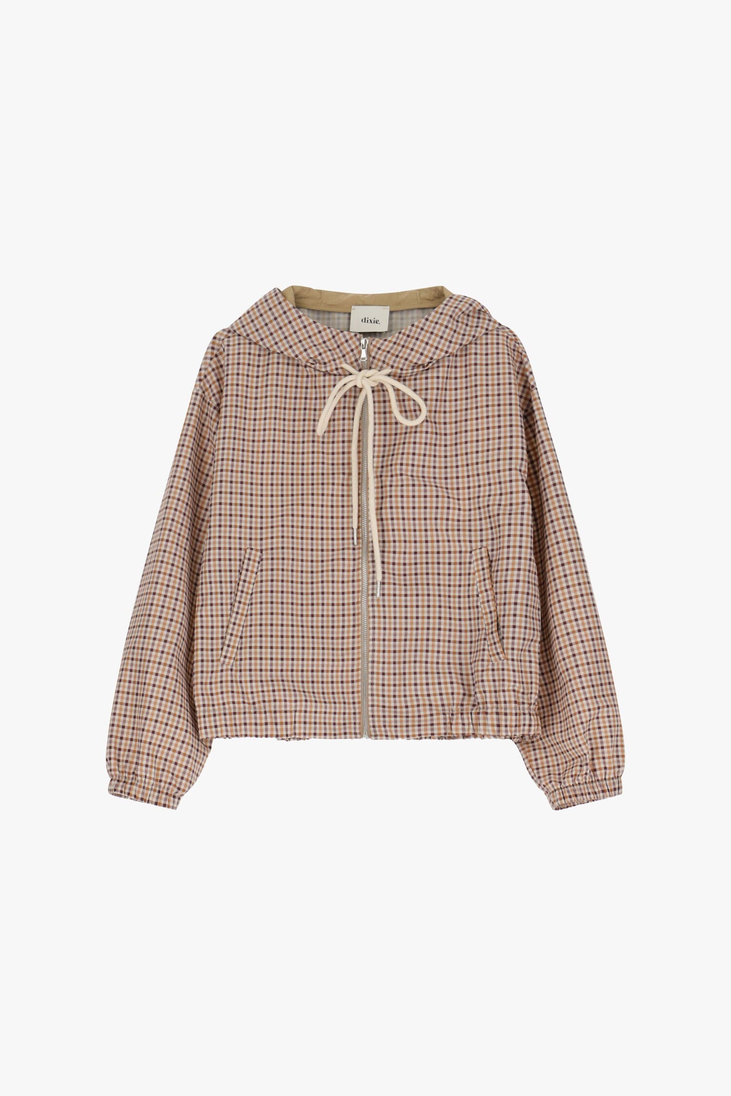 Giacca Con Cappuccio E Cerniera Dixie