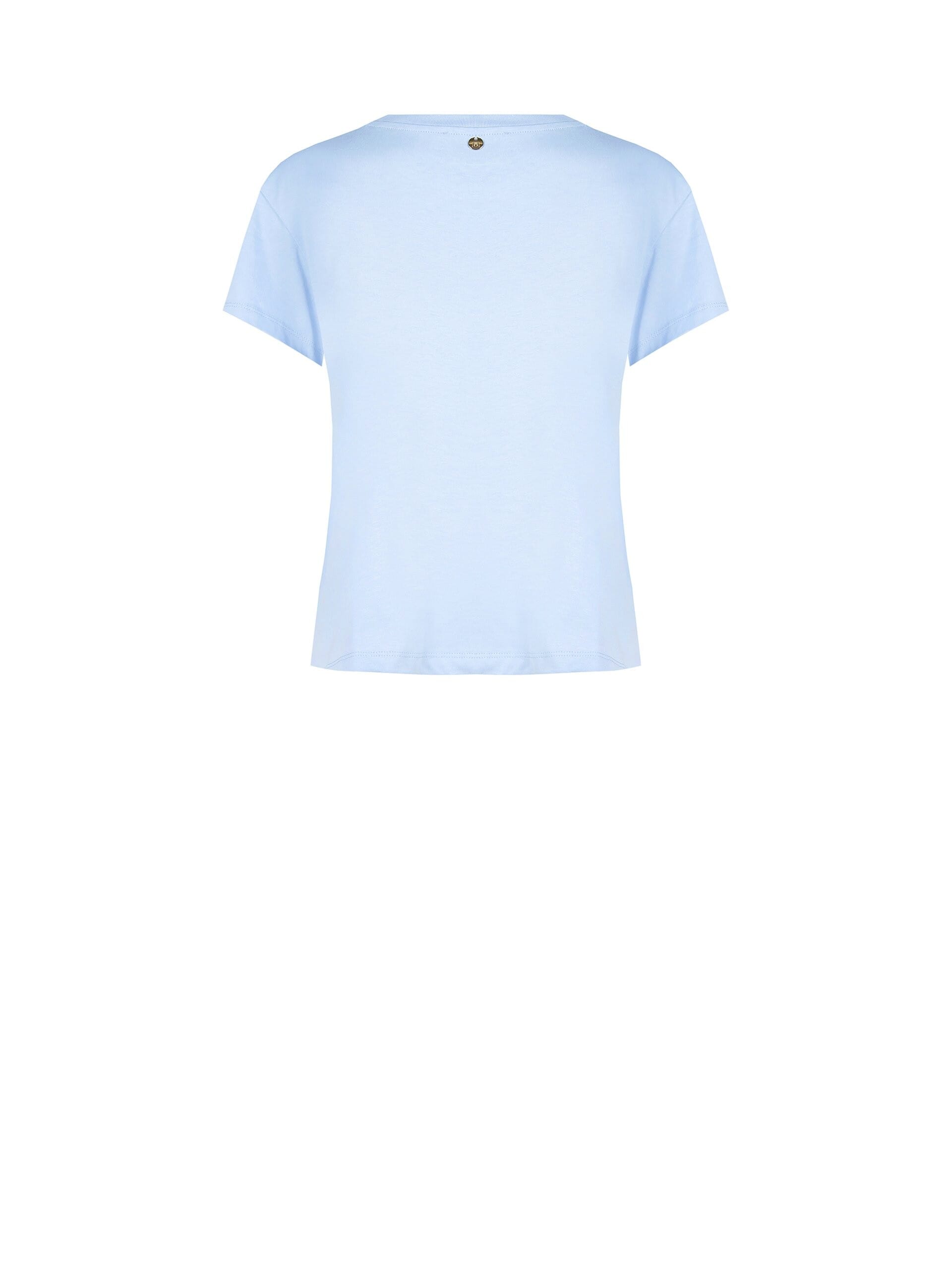 T-Shirt Regular In Cotone In Tinta Unita Rinascimento