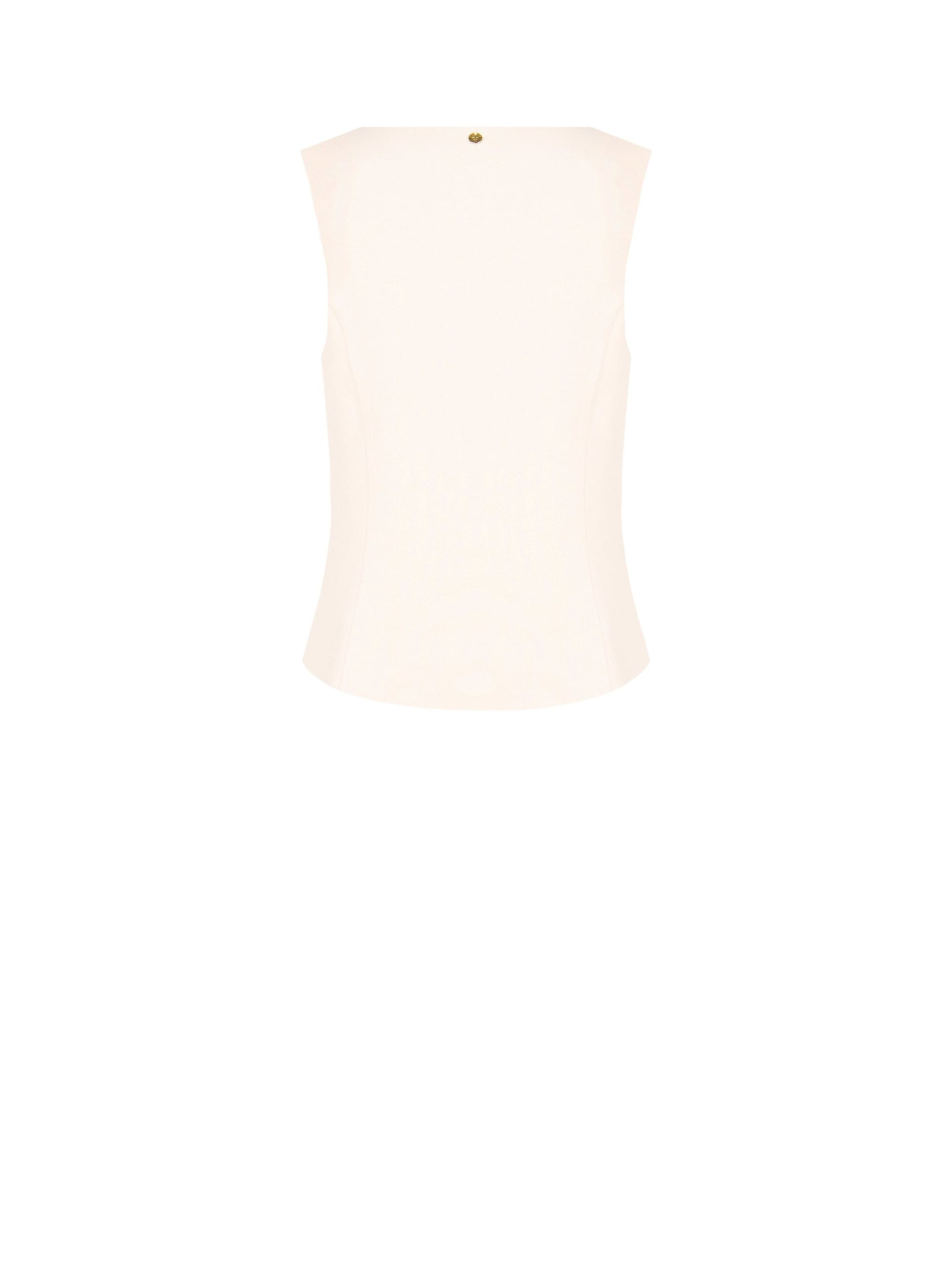 Gilet Over In Poliviscosa Effetto Leggermente Stropicciato Rinascimento