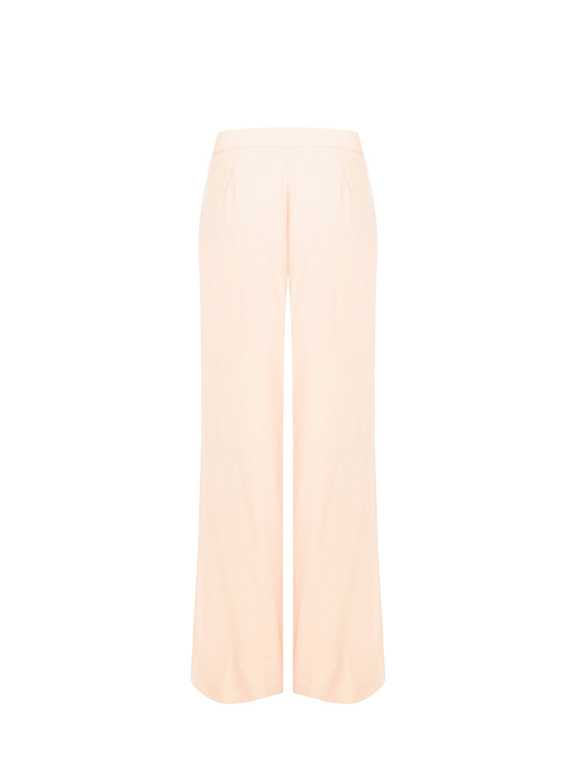 Pantaloni Palazzo In Poliviscosa Effetto Leggermente Stropicciato Rinascimento