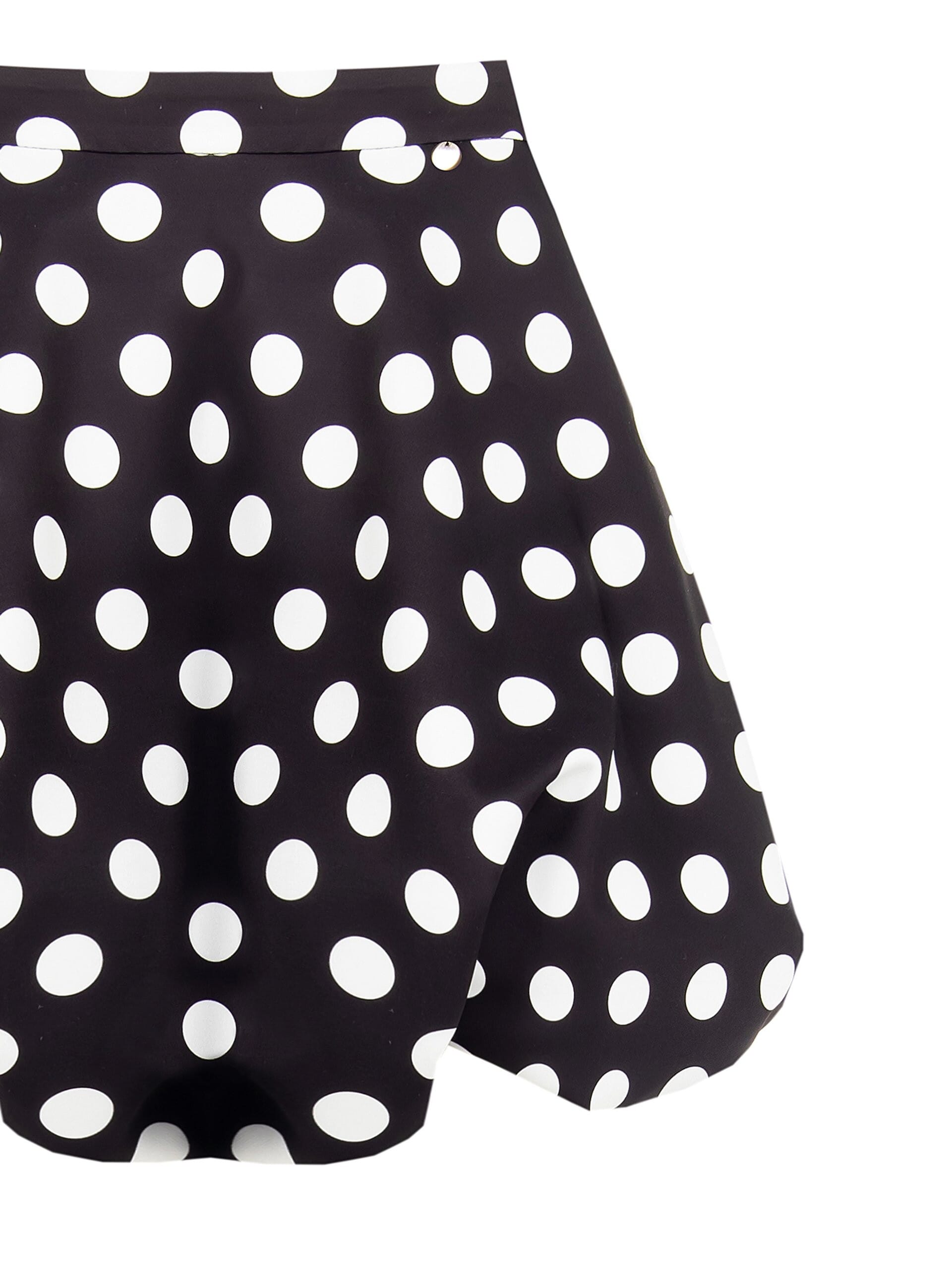 Minigonna A Palloncino A Pois Rinascimento