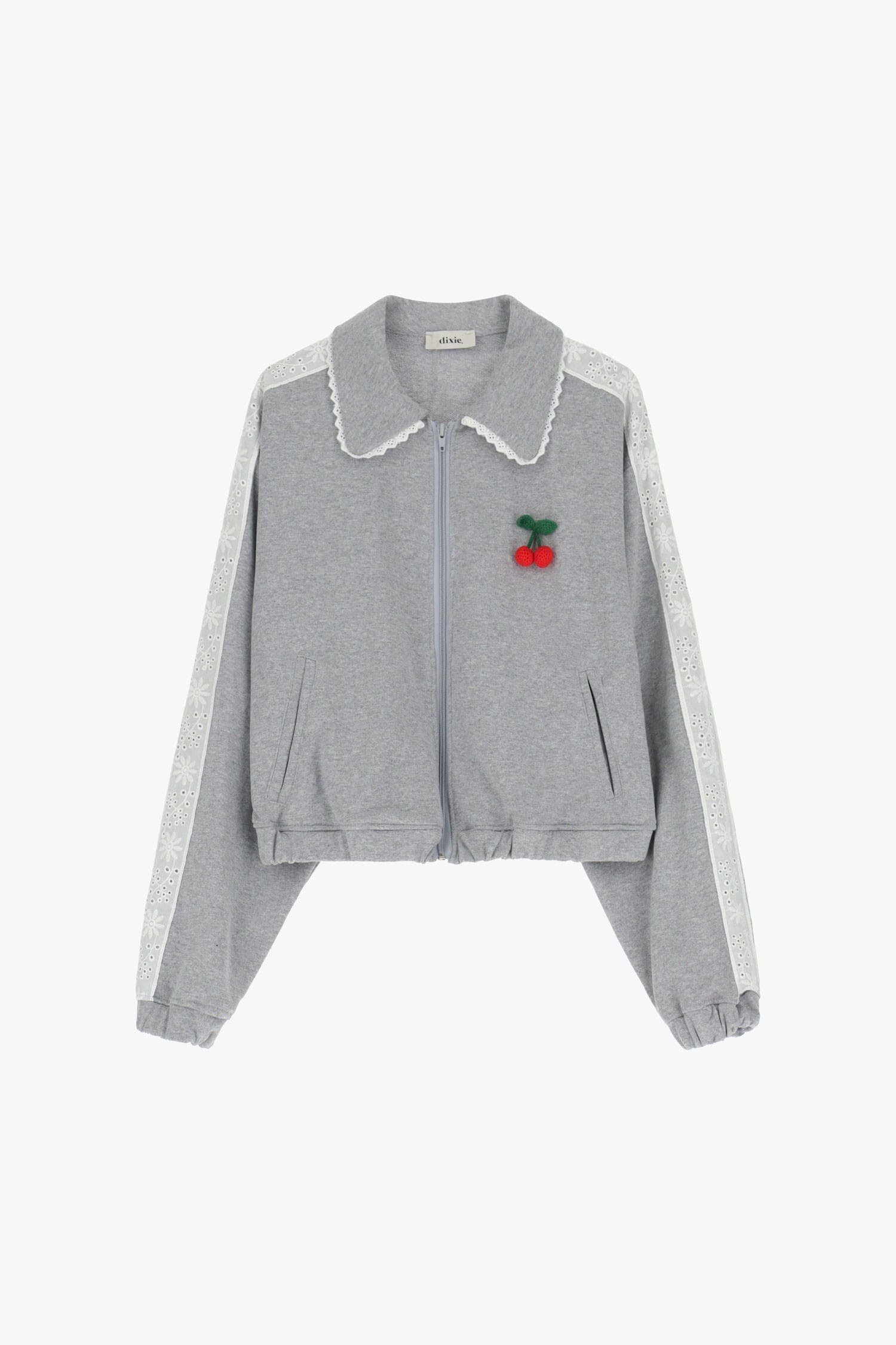 Giubbotto Con Colletto E Dettagli Ricamati Dixie