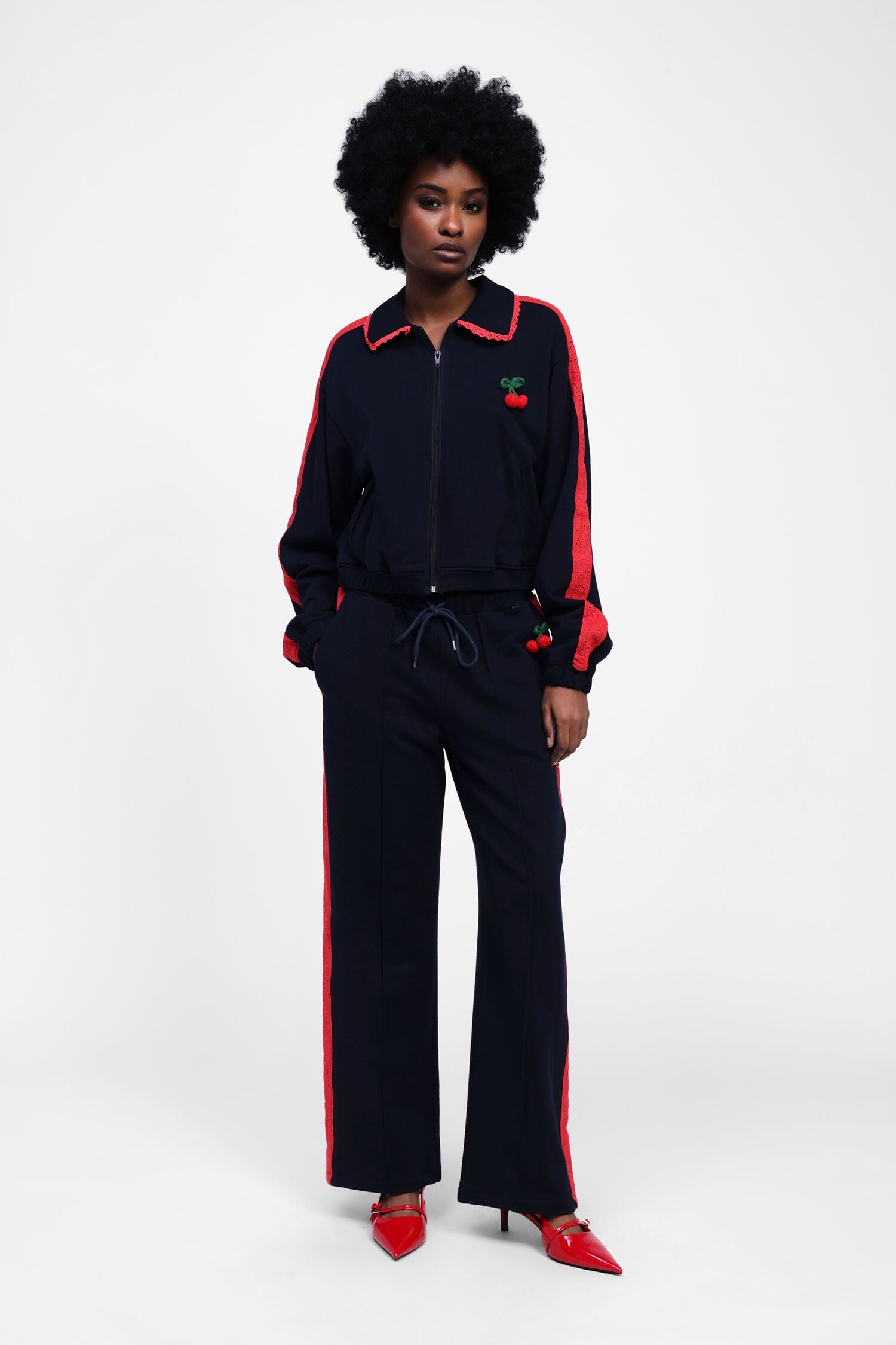 Dixie Sporty Trousers With Side Details
