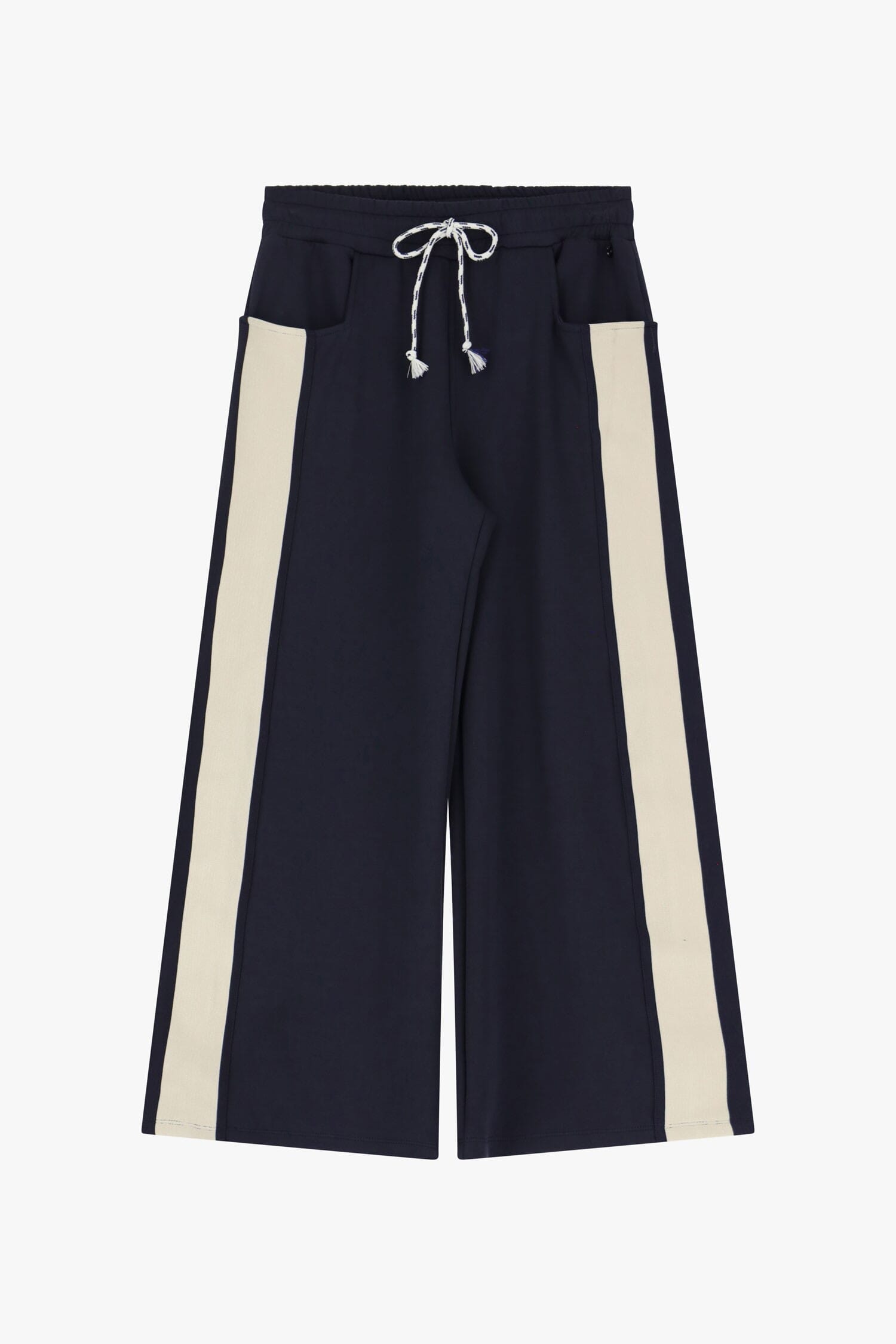 Pantalon baggy avec cordon de serrage et bandes latérales Dixie