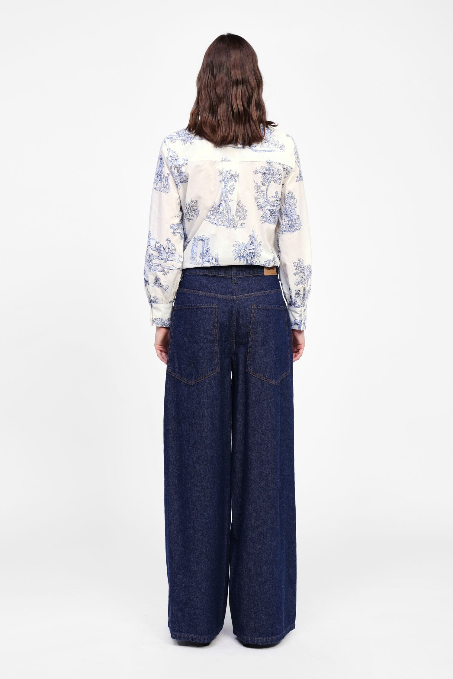 Jeans Gamba Larga E Linea Moderna Dixie