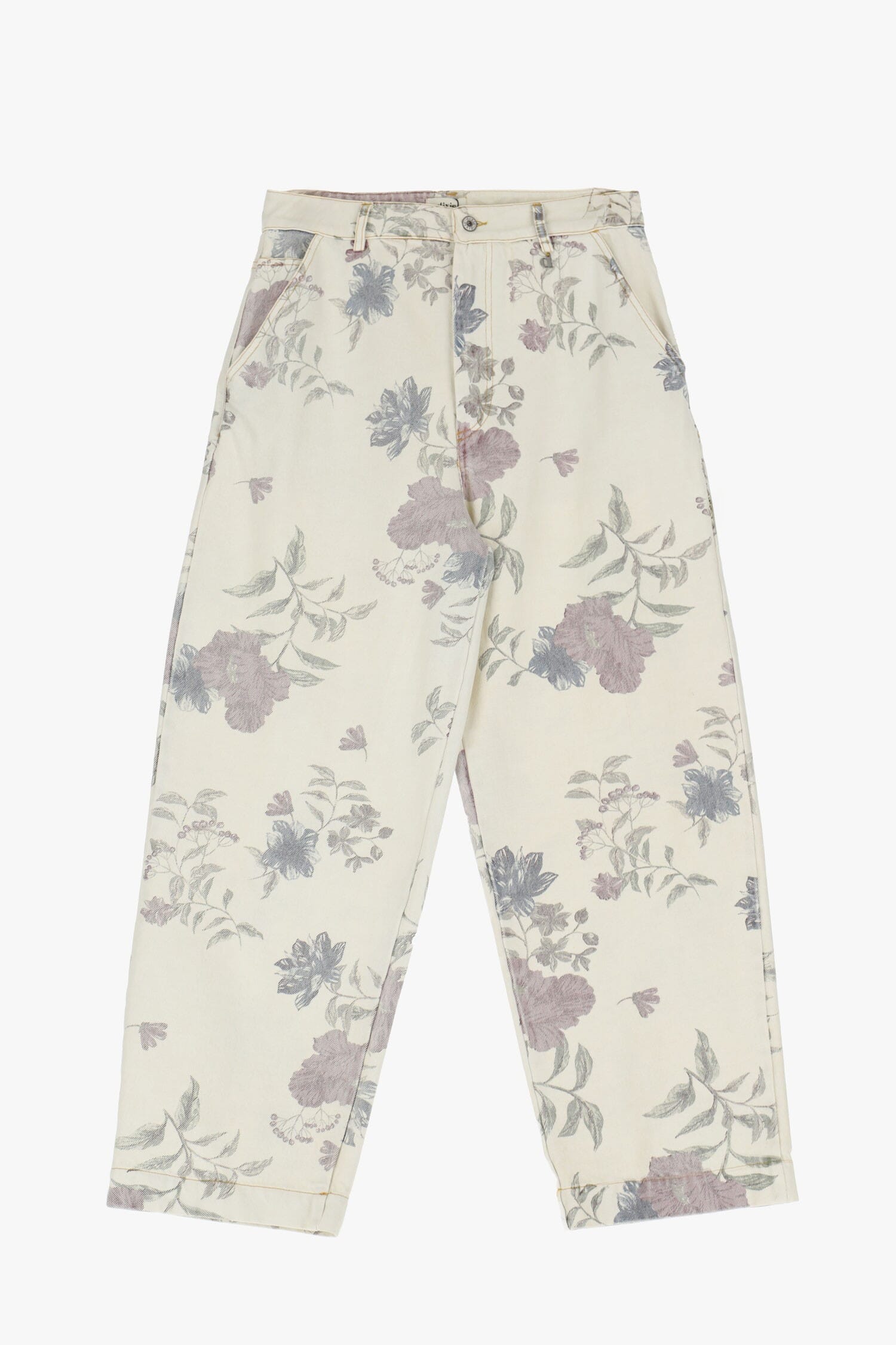 Pantalon fuselé à imprimé floral Dixie