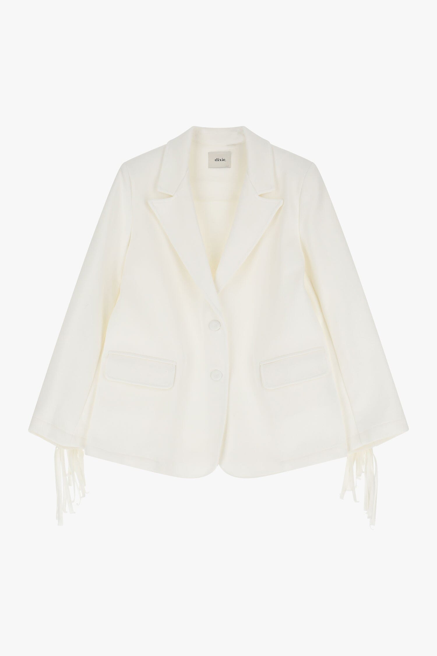 Blazer In Felpa Con Frange Decorative Dixie