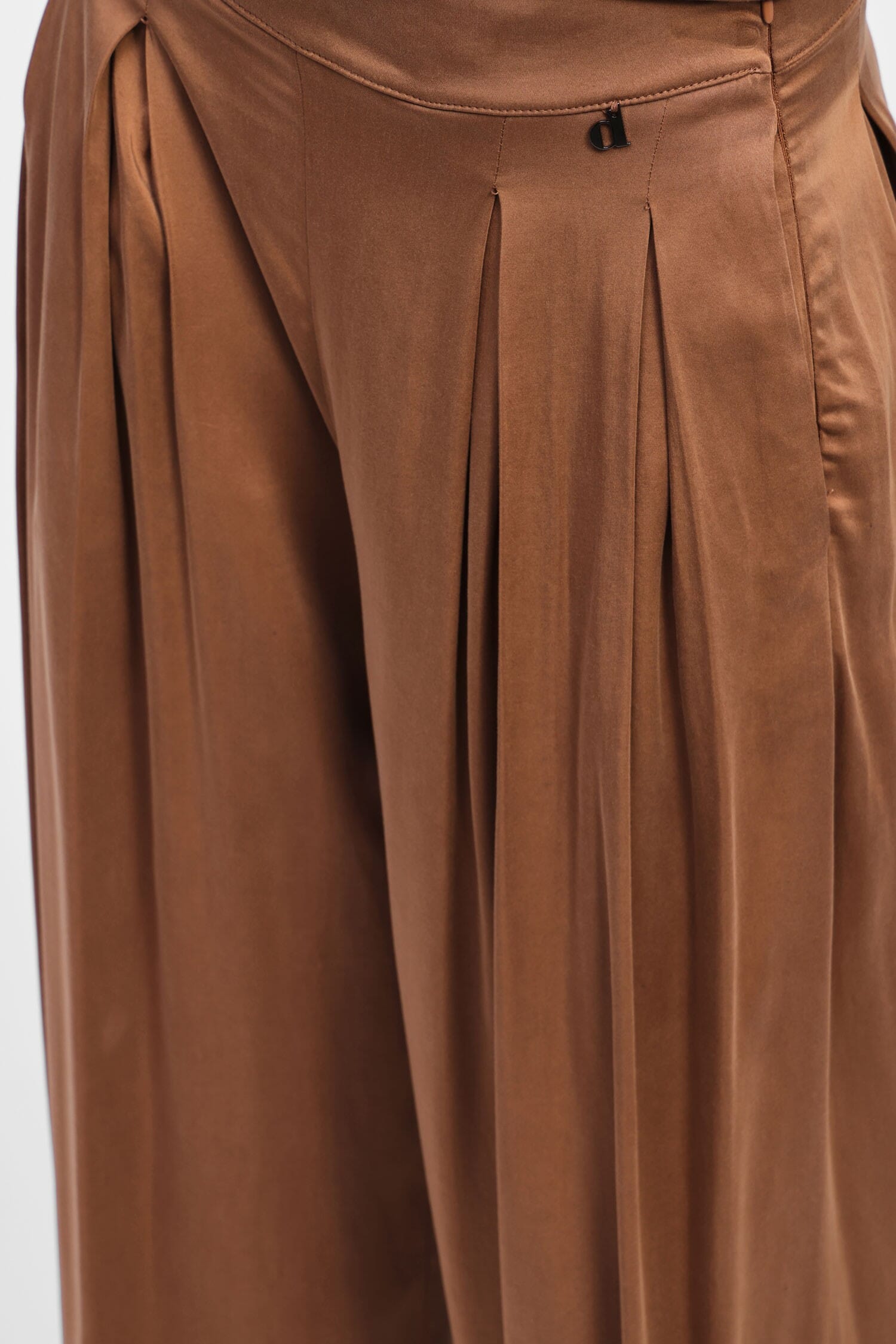 Dixie Wide Pleated Trousers