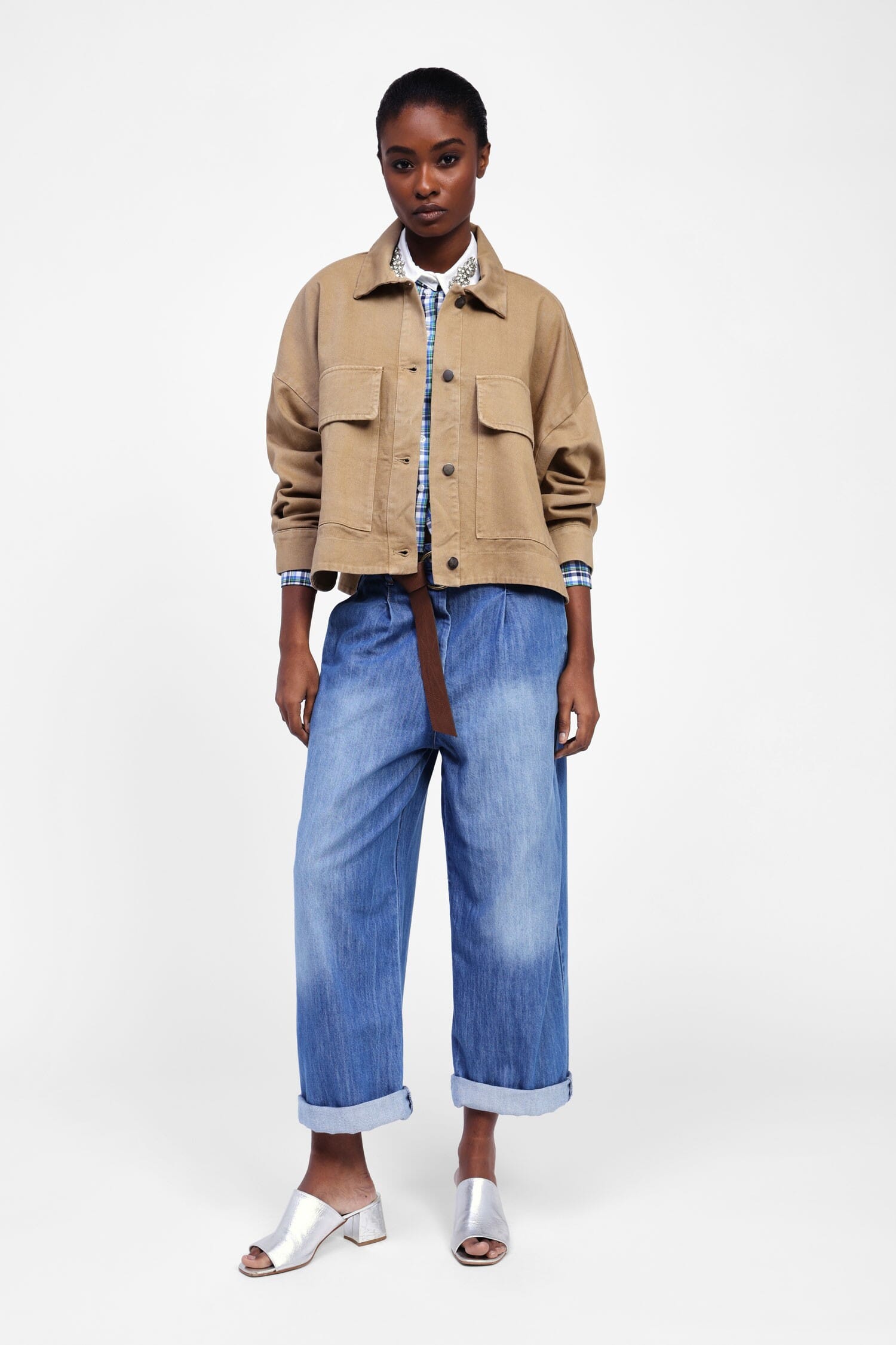 Pantaloni Ampi Con Cintura Inclusa Dixie