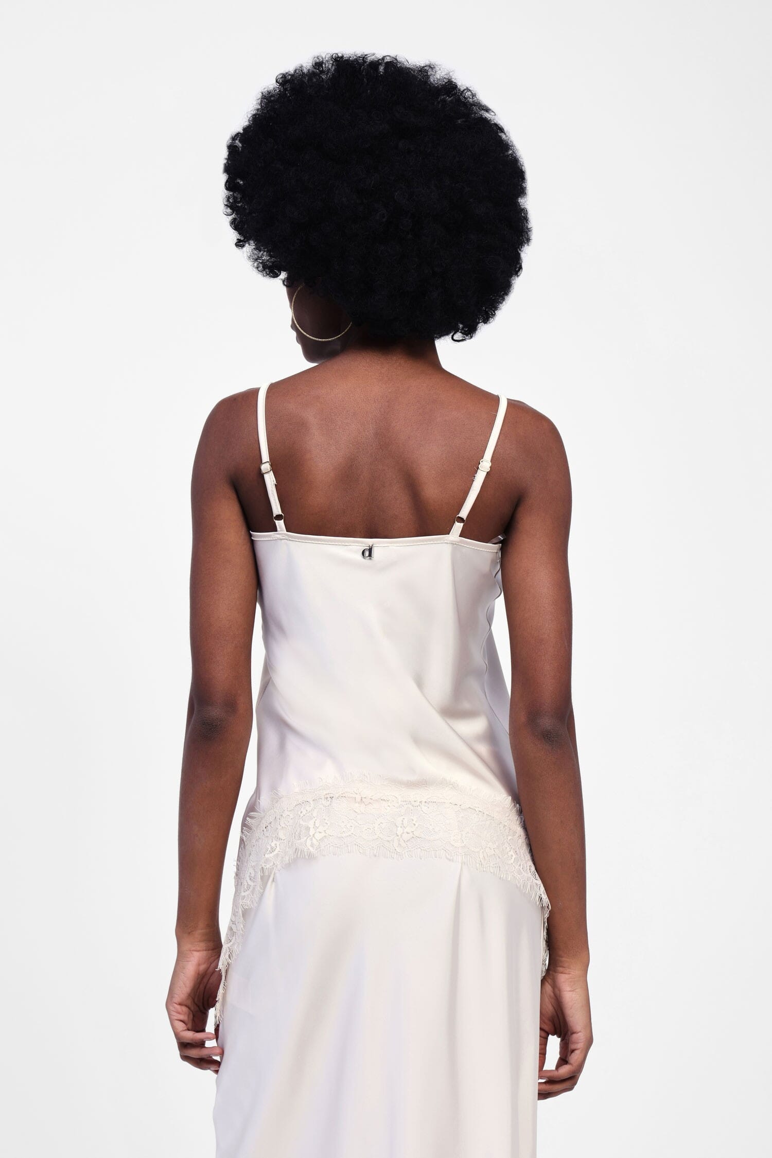 Top Con Bretelle E Pizzo Dixie