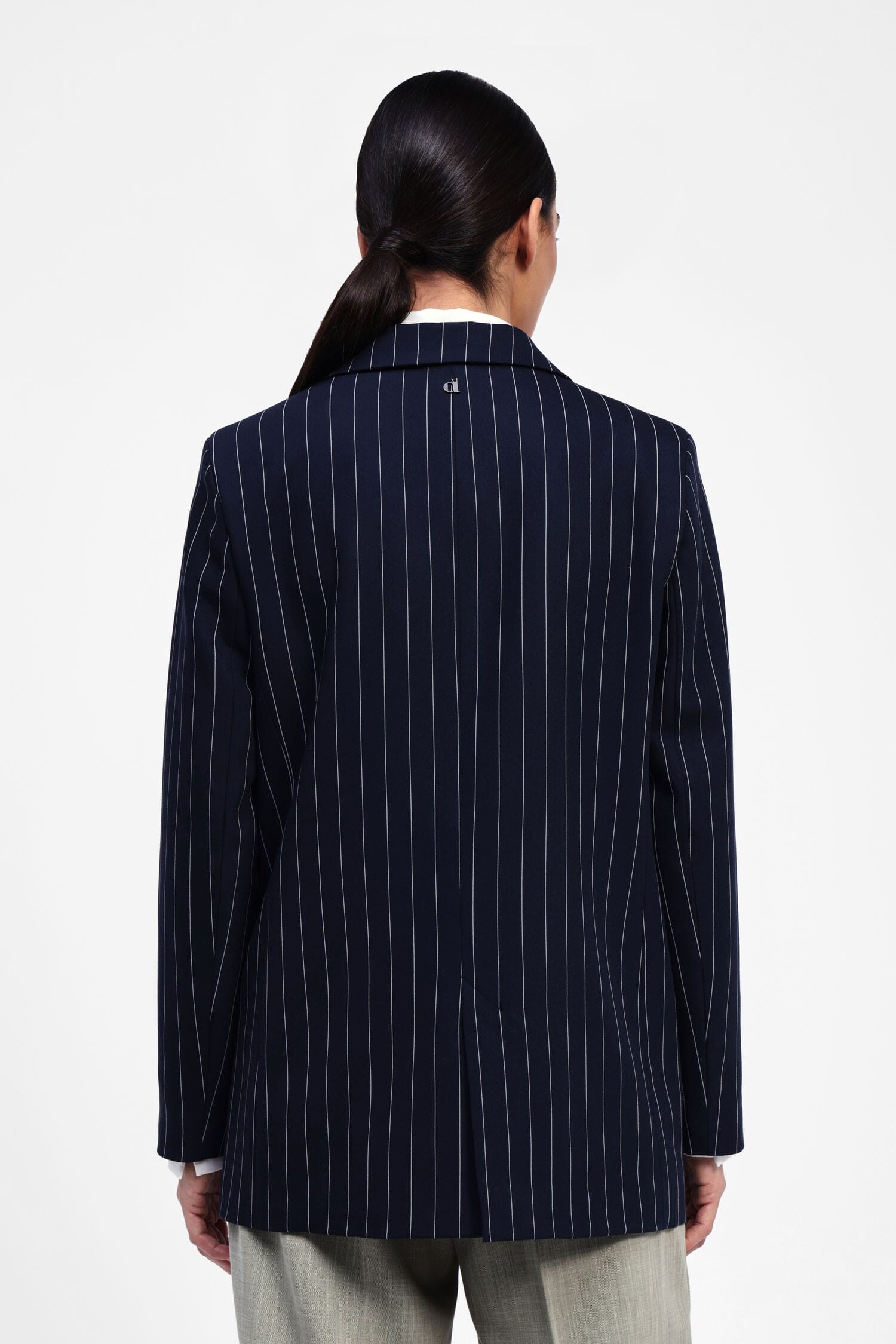 Blazer A Righe Con Numeri Dixie