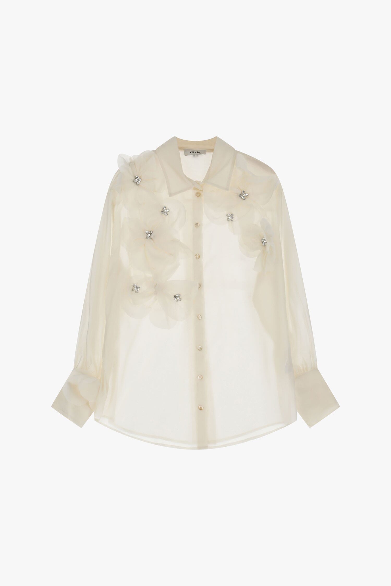 Camicia Con Dettagli Floreali Dixie