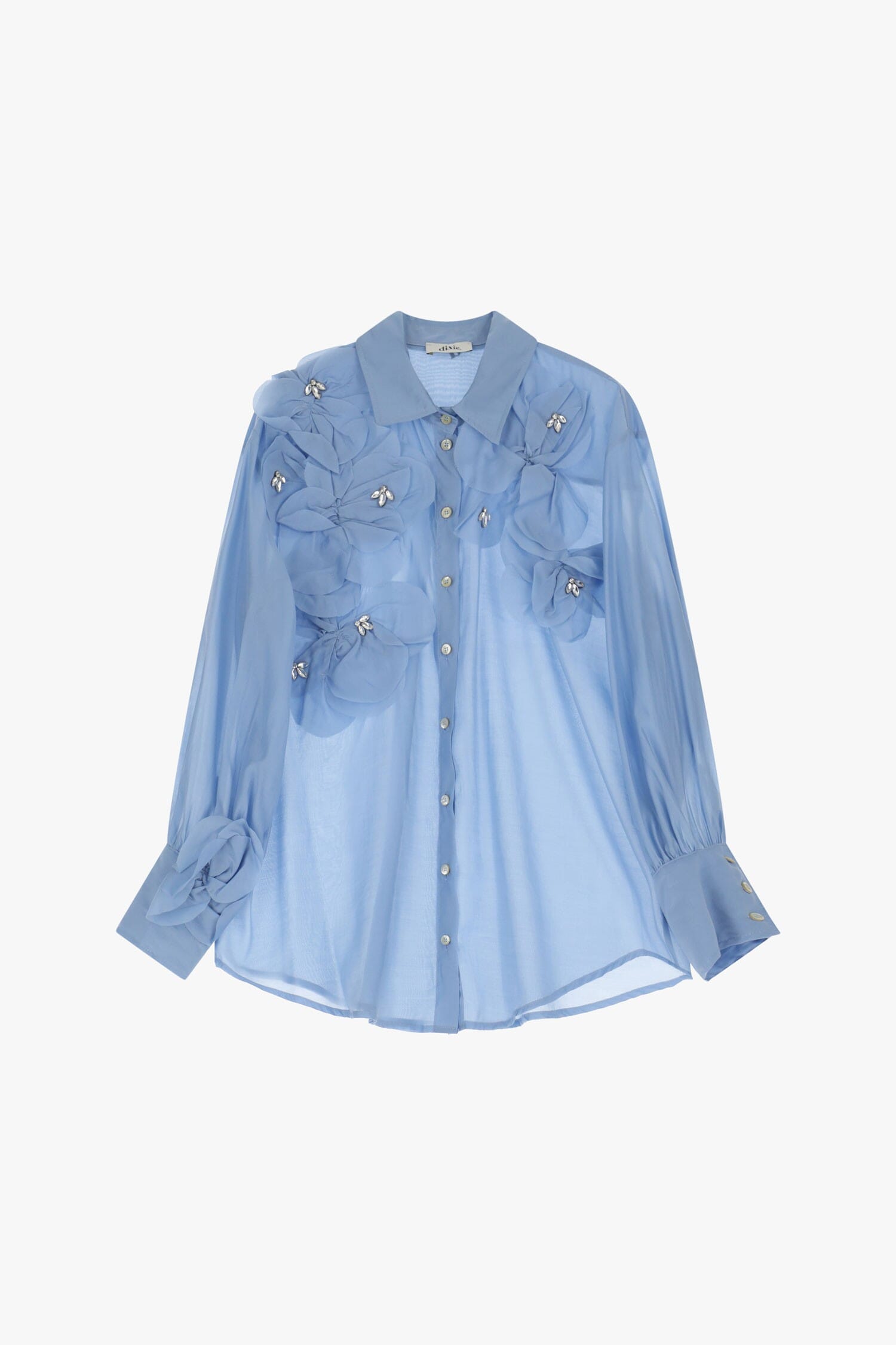 Camicia Con Dettagli Floreali Dixie