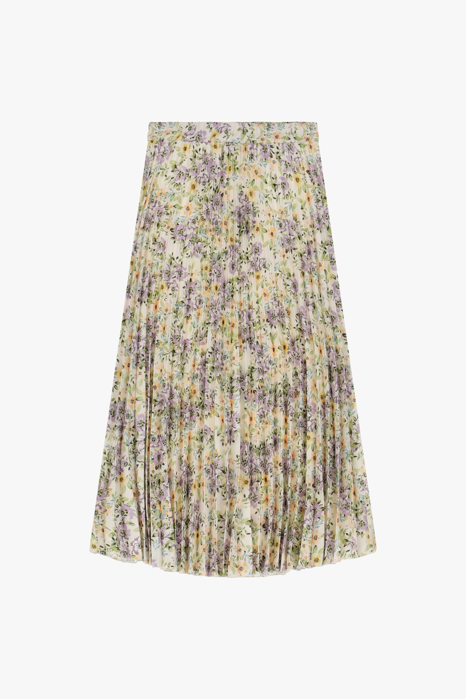 Jupe plissée à fleurs Dixie
