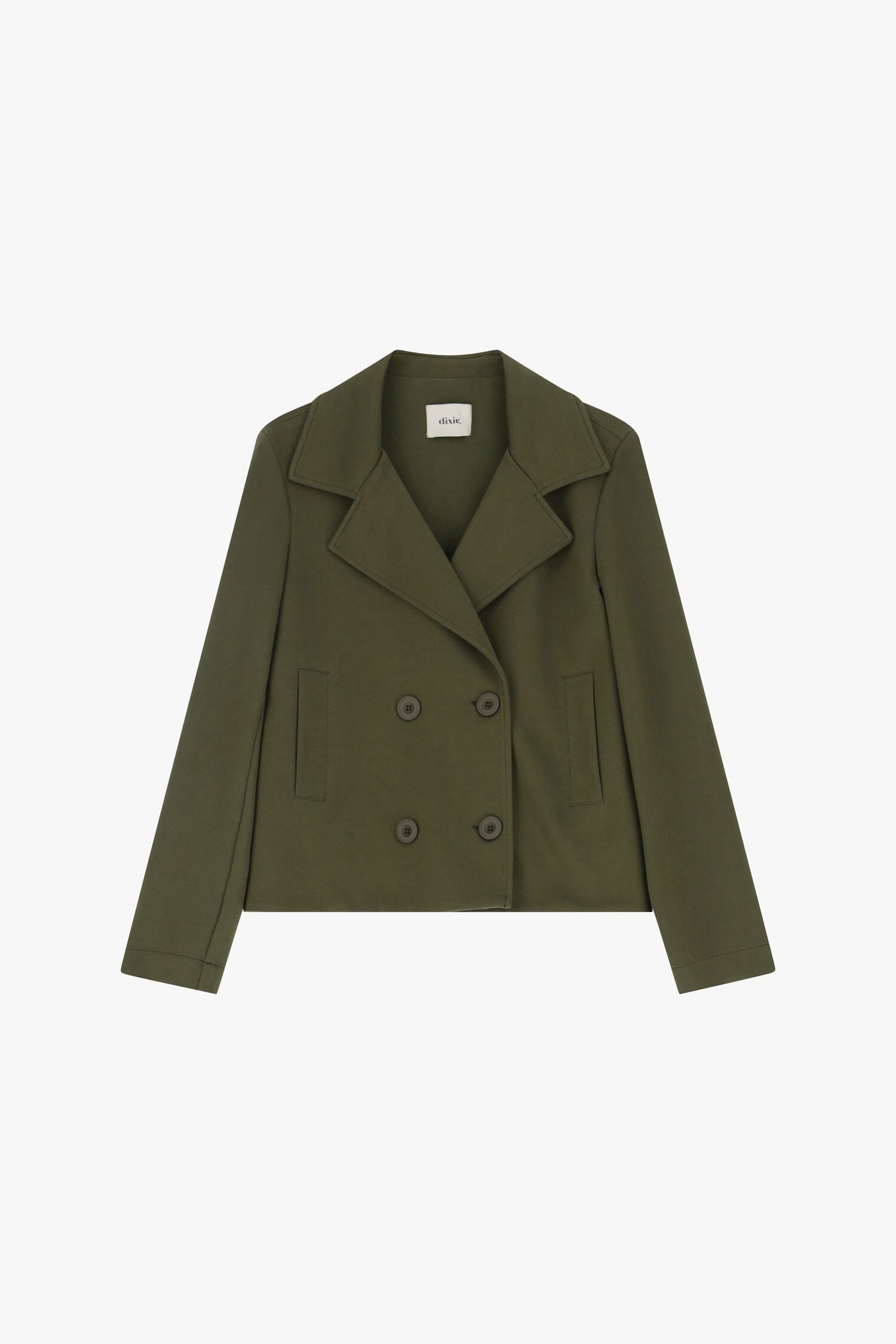 Giubbotto Doppiopetto Con Colletto Ampio Dixie