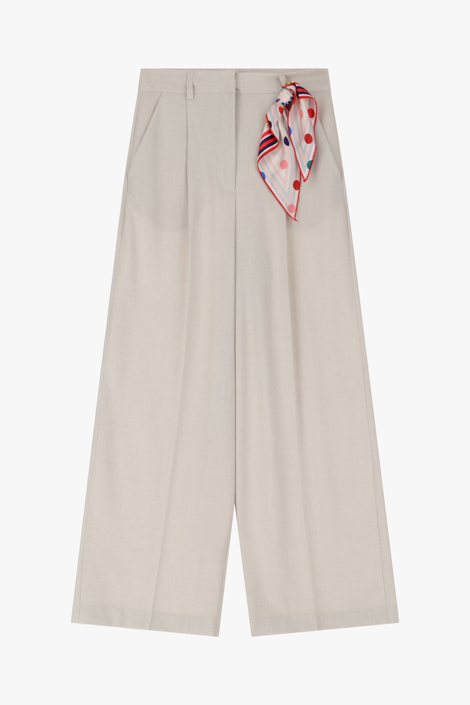 Pantaloni Ampi Con Foulard Dixie