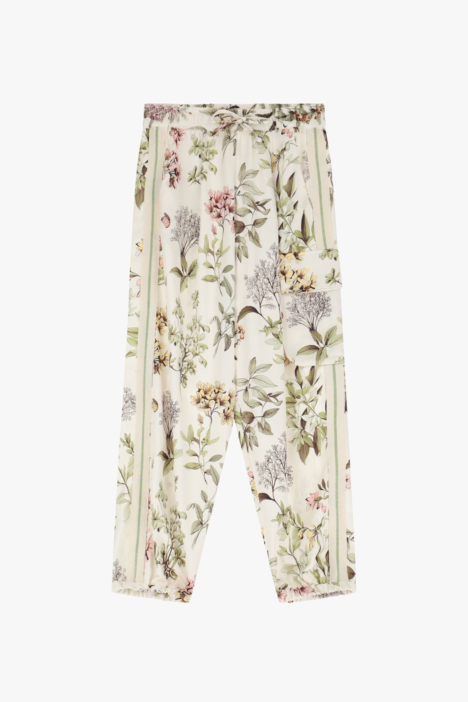 Pantaloni Ampi Con Stampa Floreale Dixie
