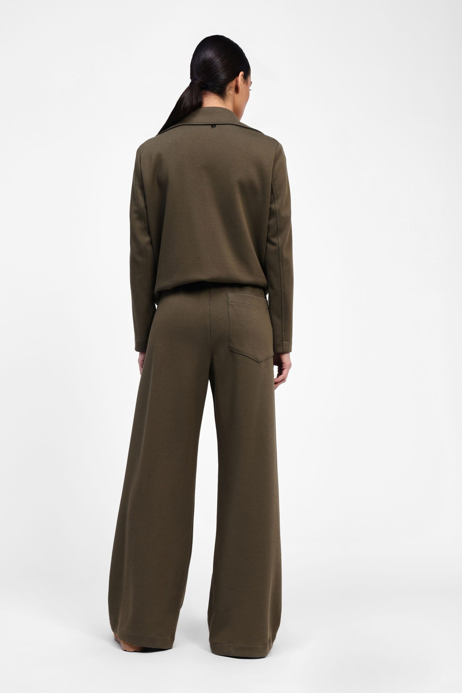 Dixie Drawstring Wide Leg Trousers