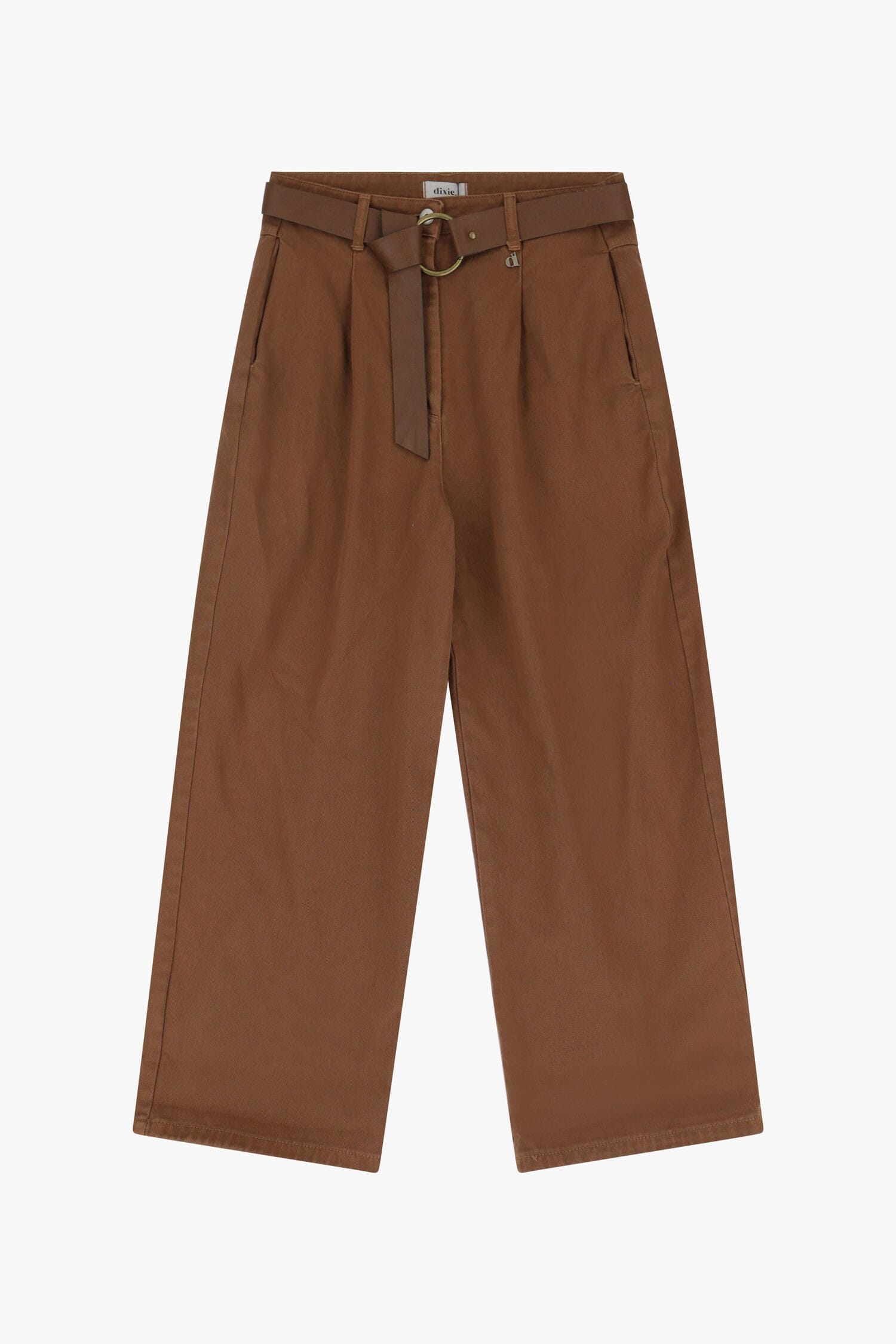 Pantaloni A Gamba Ampia Con Cintura Dixie