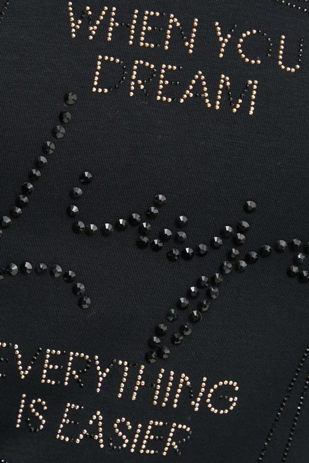 T-Shirt Con Strass Liu Jo