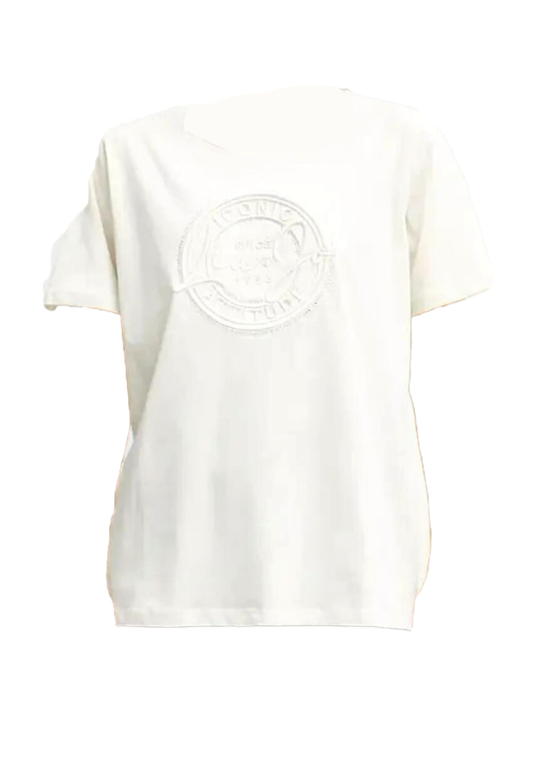 T-Shirt Lunga Con Logo Liu Jo