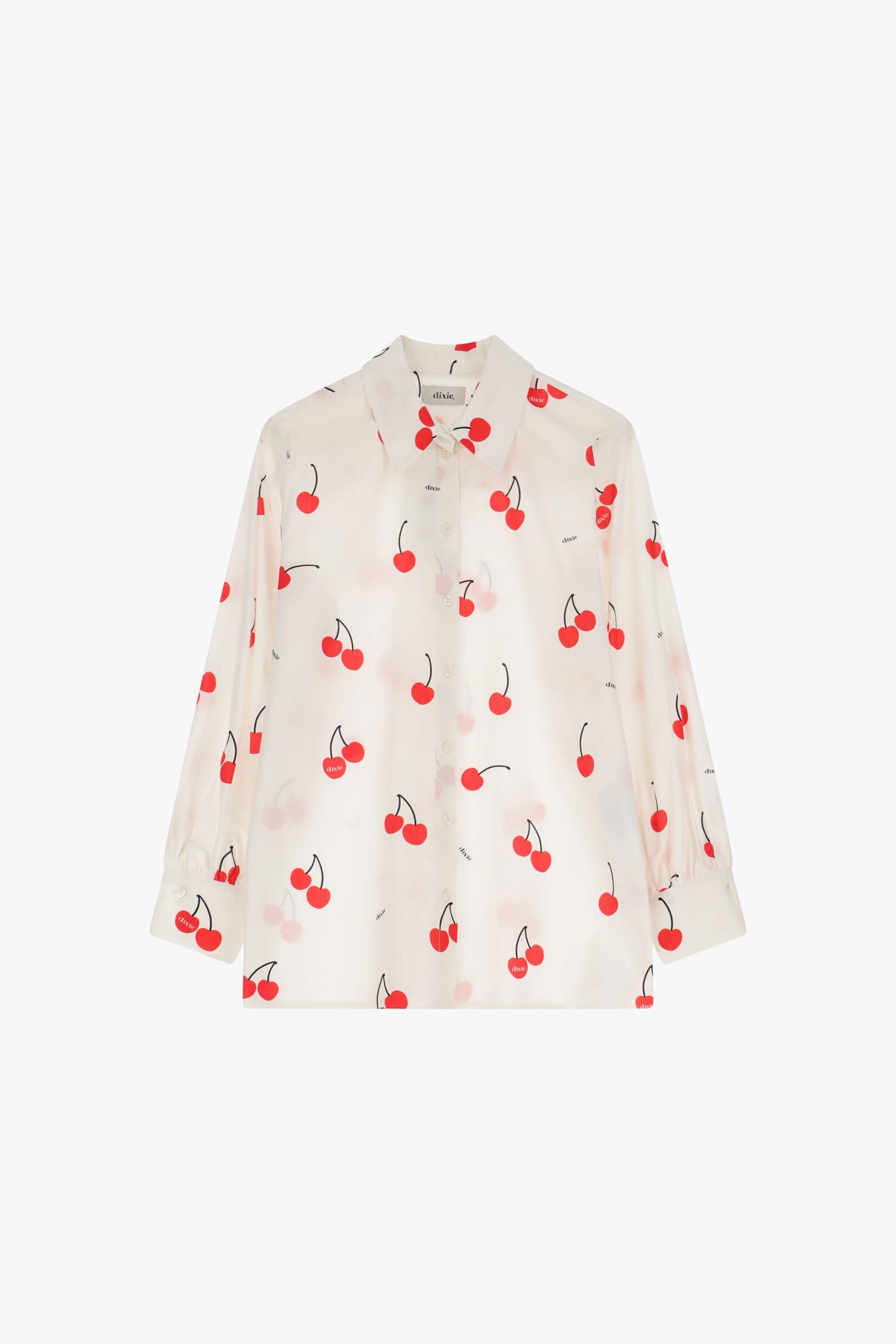 Camicia Con Stampa Ciliegie Dixie