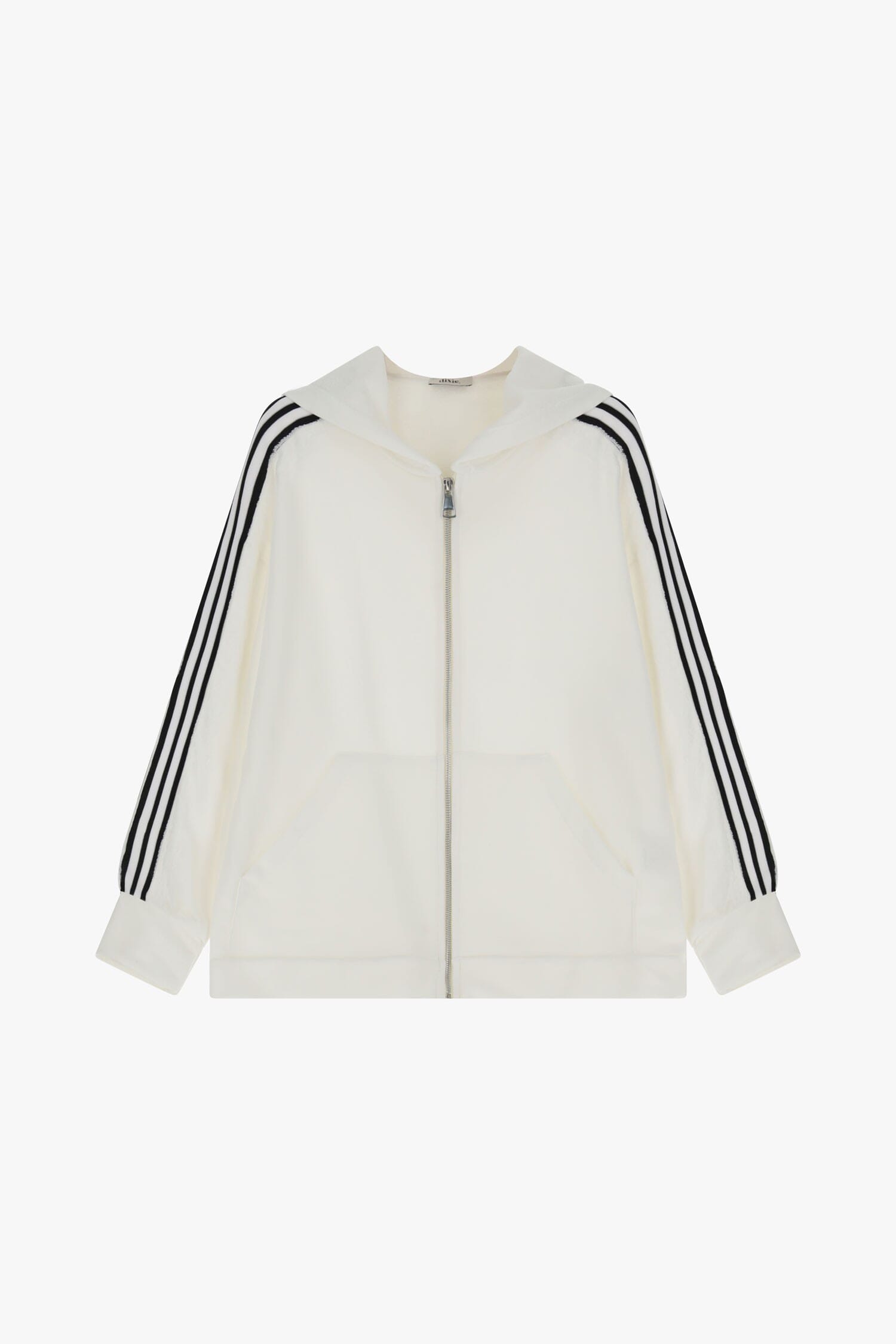 Felpa Con Cappuccio E Zip Frontale Dixie