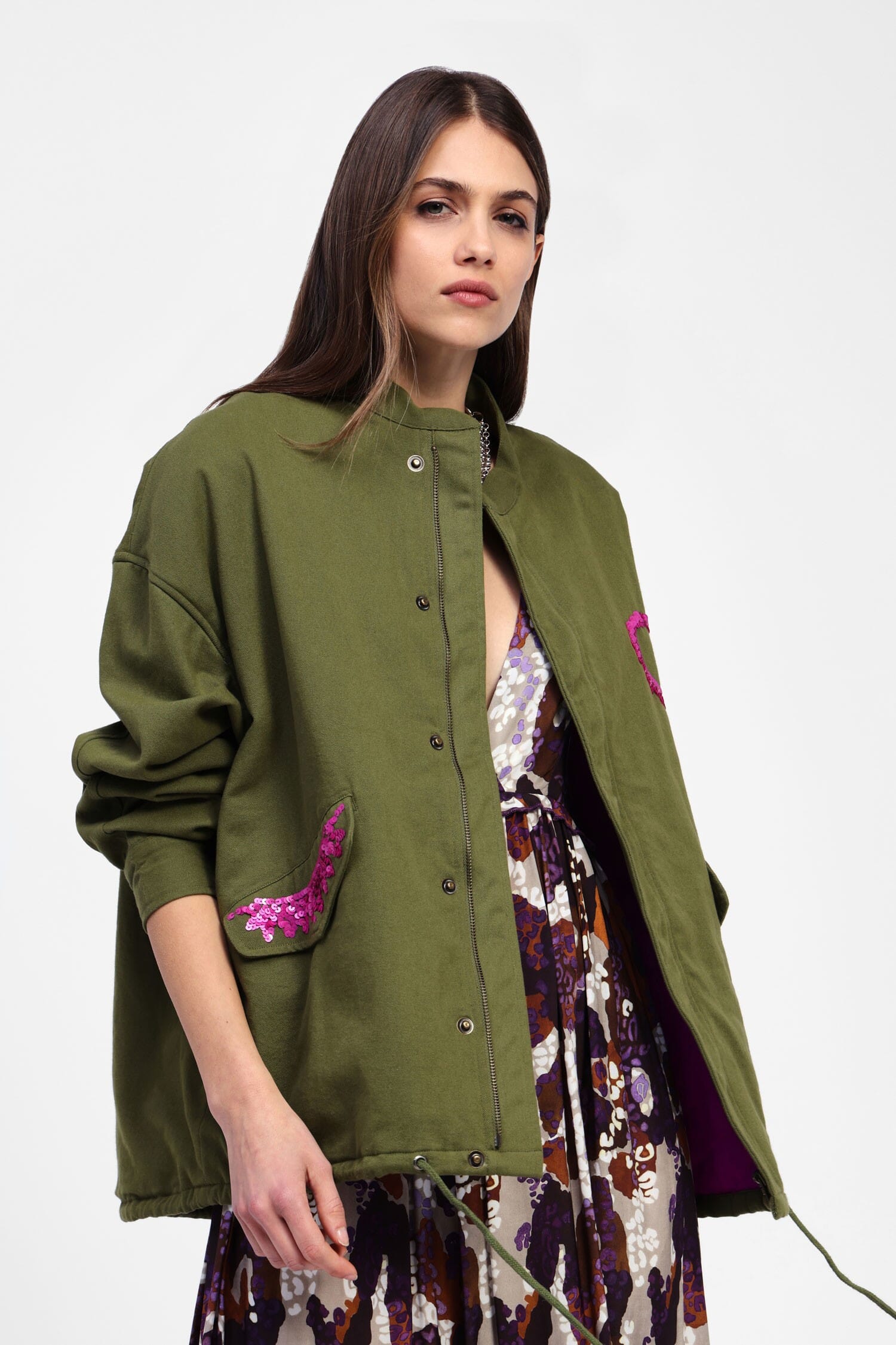 Giacca Camicia Con Dettagli Unici Dixie