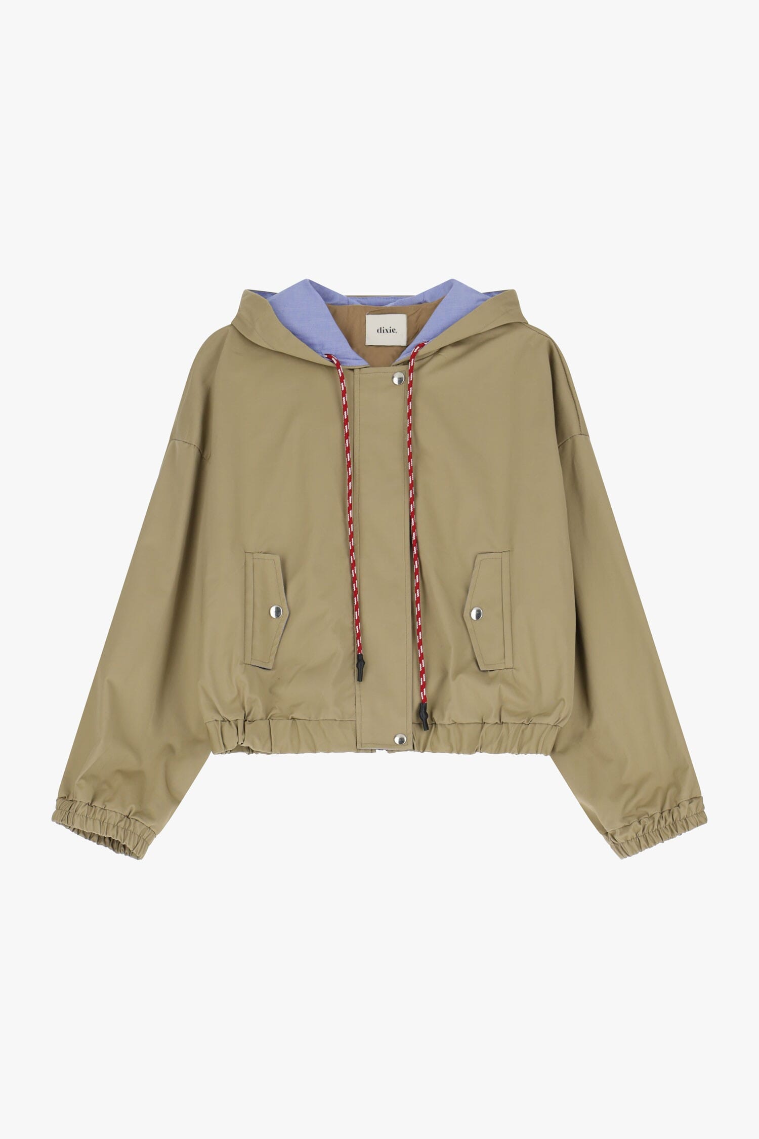 Dixie Adjustable Hooded Short Jacket