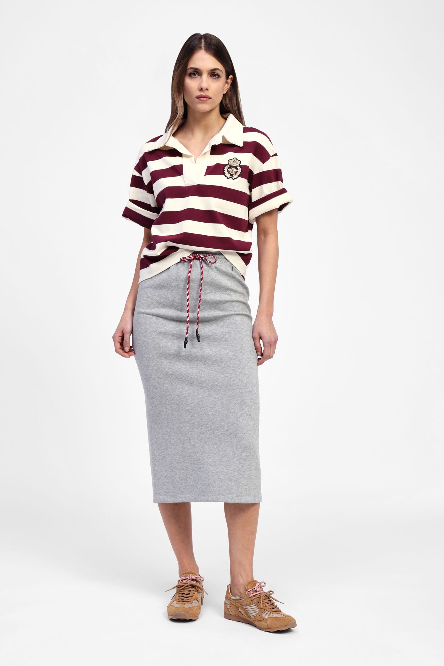 Gonna Midi Con Coulisse E Spacco Dixie