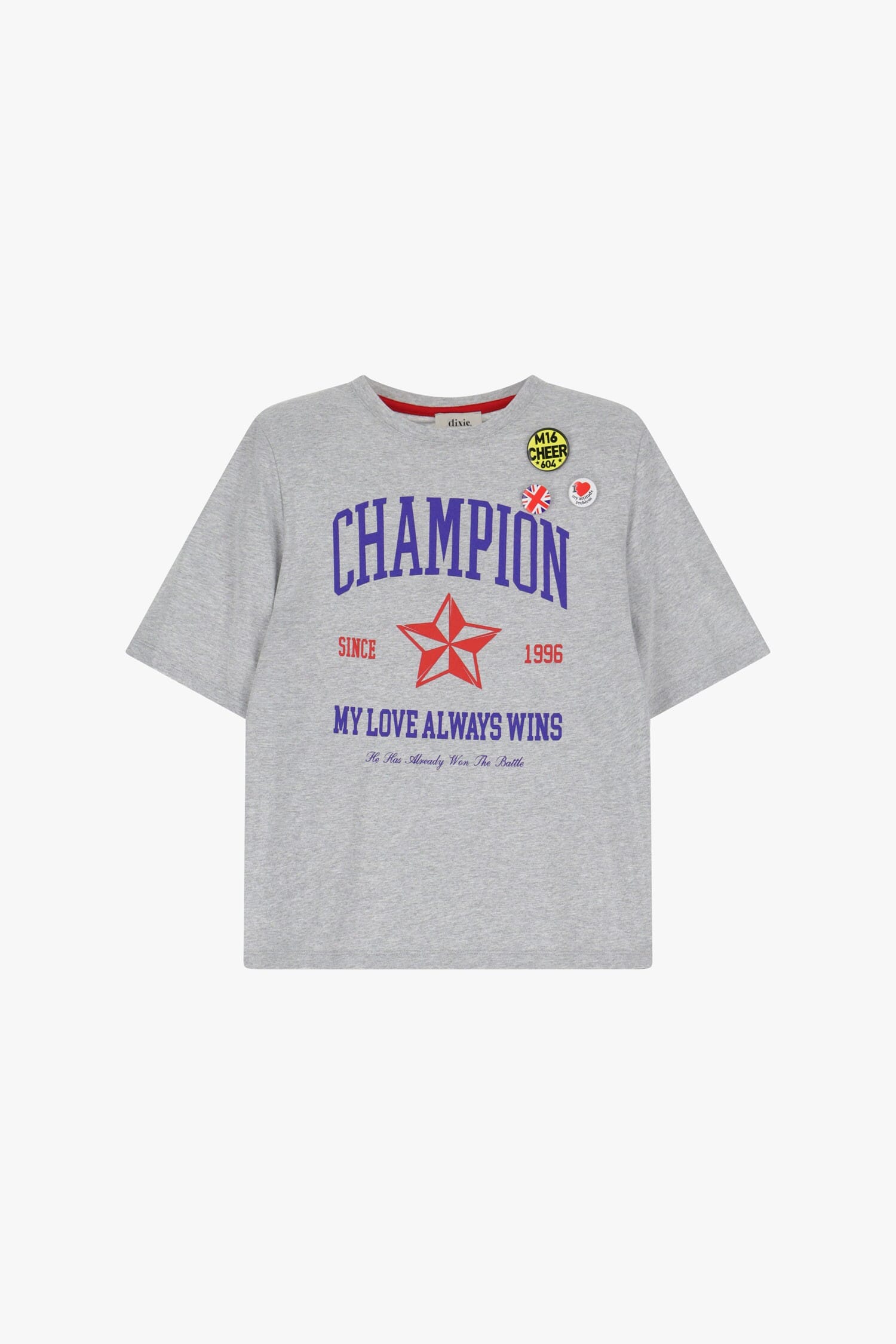 Short-sleeved T-Shirt With Print And Dixie Pins