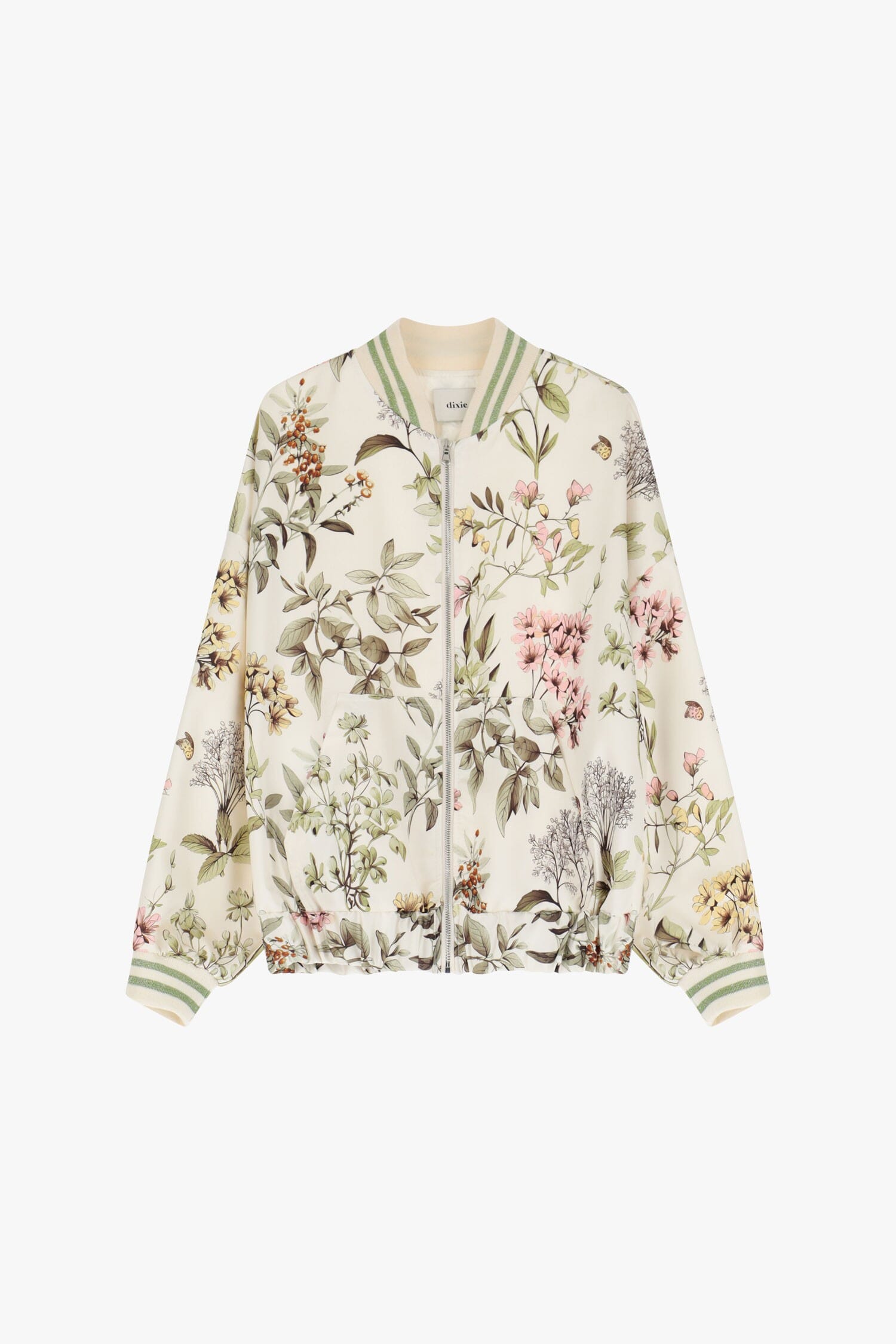 Giubbotto Bomber Con Motivo Floreale Dixie