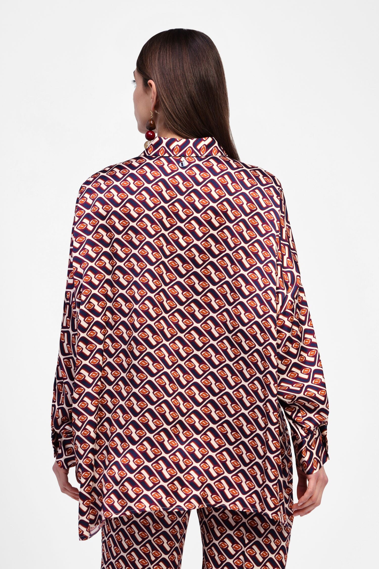 Dixie - Chemise à imprimé géométrique