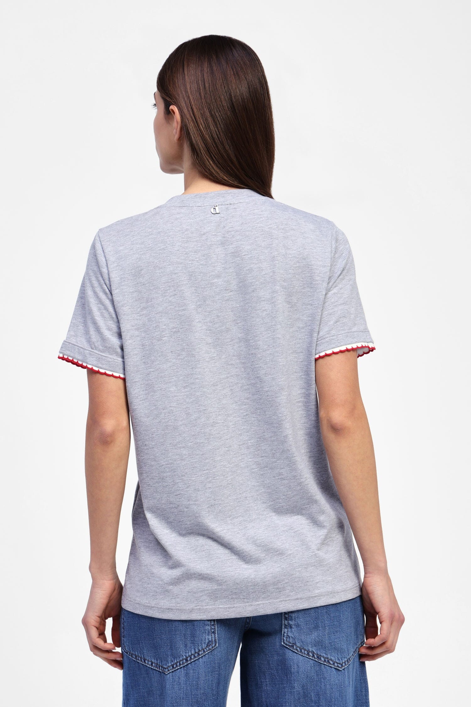 Short-sleeved T-Shirt With Dixie Decorated Pocket