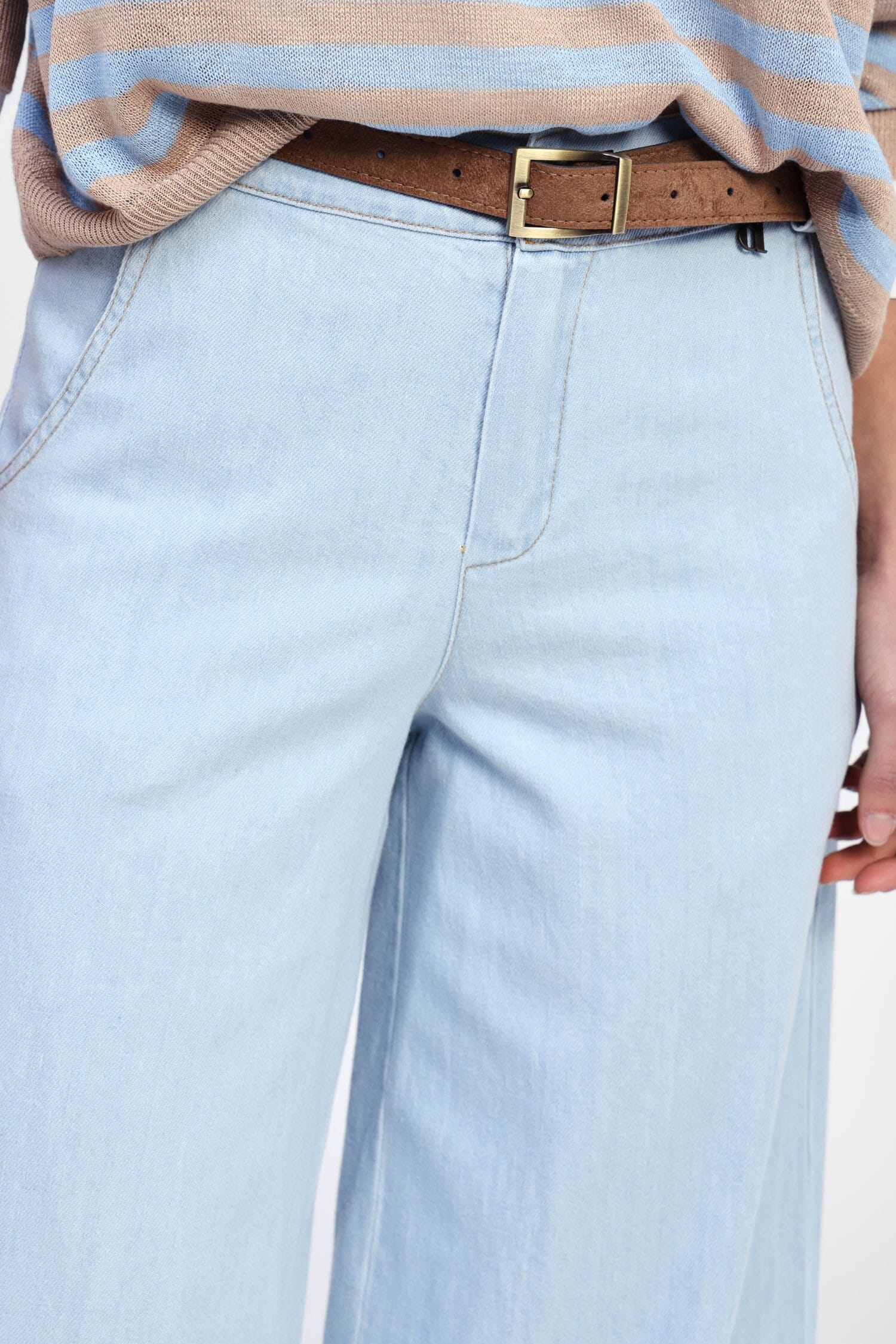 Pantaloni Ampi Con Cintura Regolabile Dixie