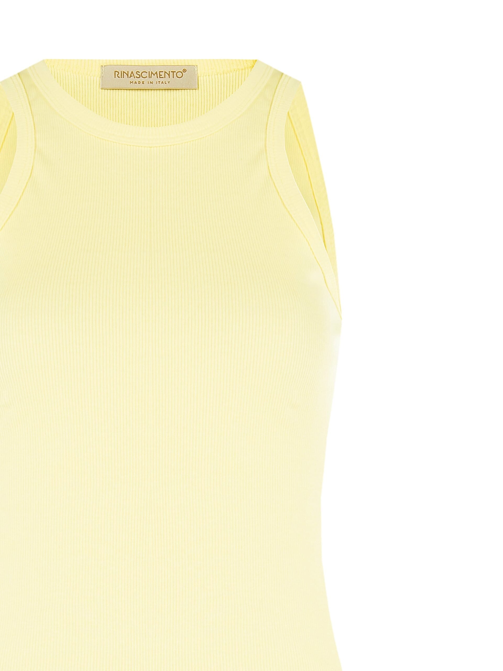 Top Aderente In Misto Cotone Rinascimento