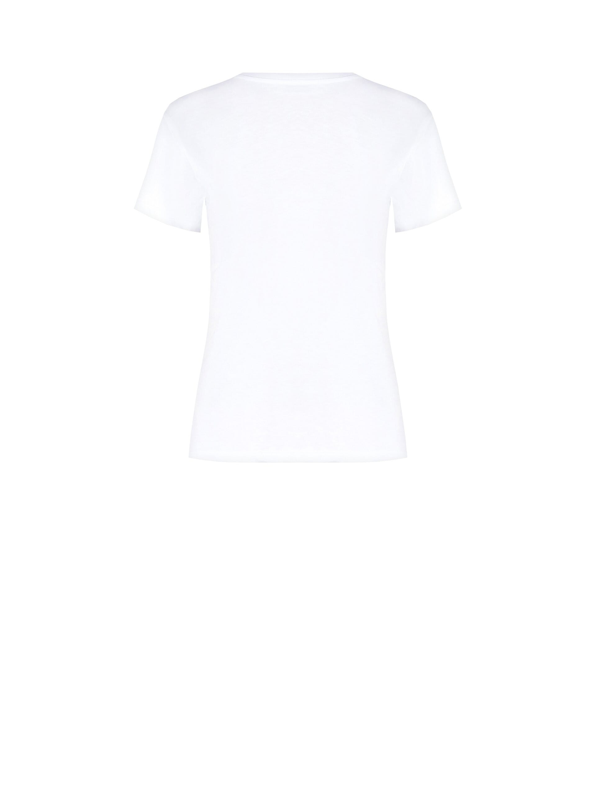 Rinascimento Glitter Slogan Print Cotton Regular T-Shirt