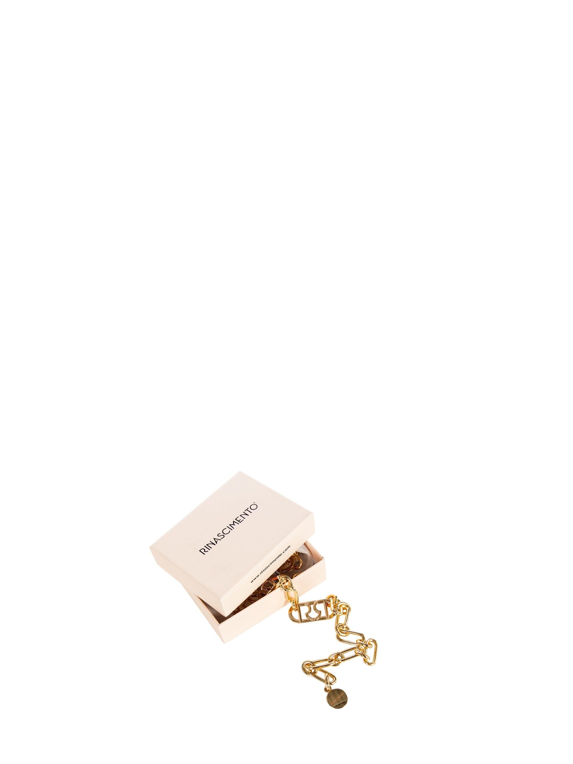 Cintura A Catena Regolabile Con Logo Ovale Rinascimento