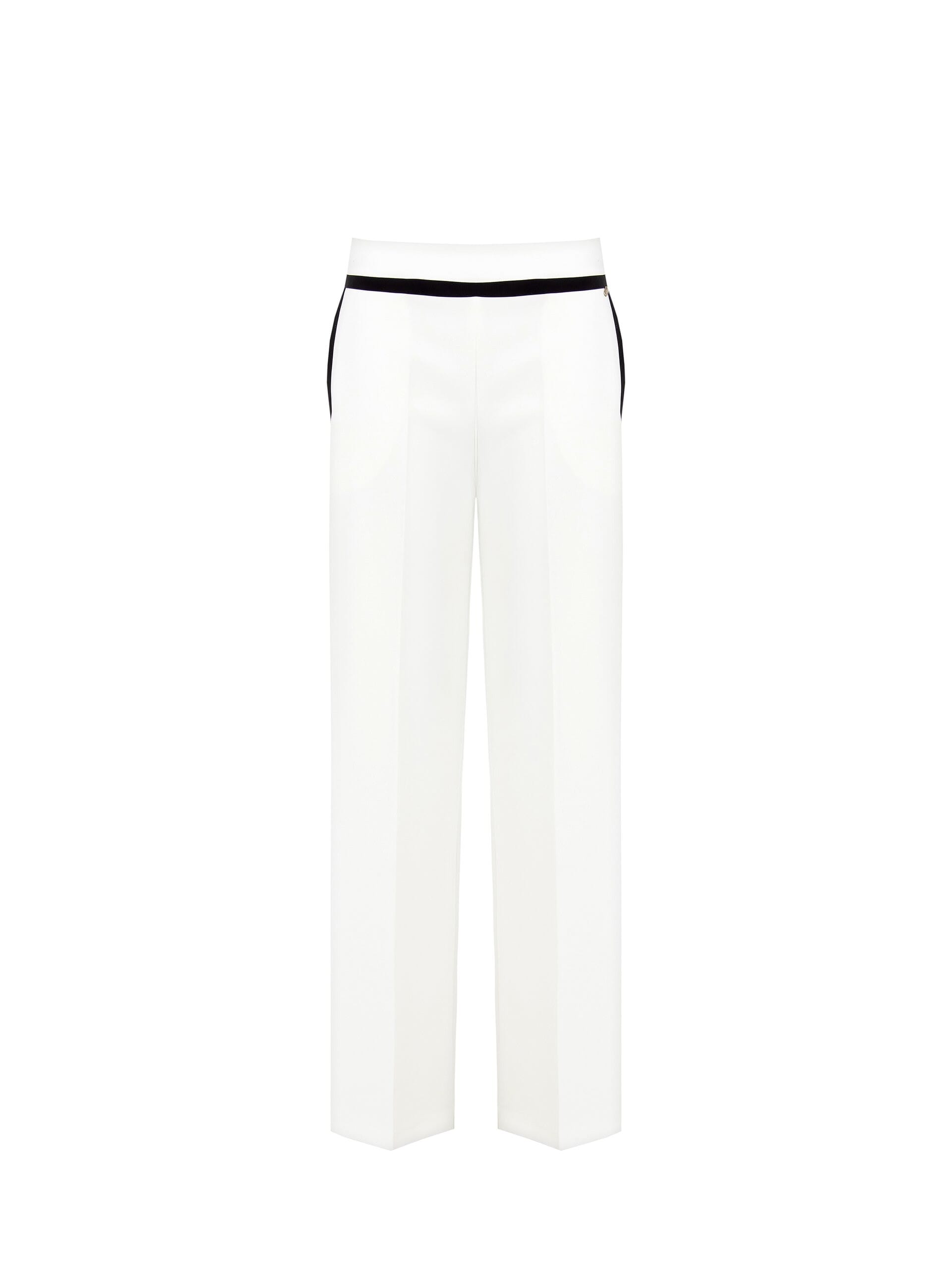 Pantaloni Palazzo In Tessuto Tecnico Con Tasche Rinascimento