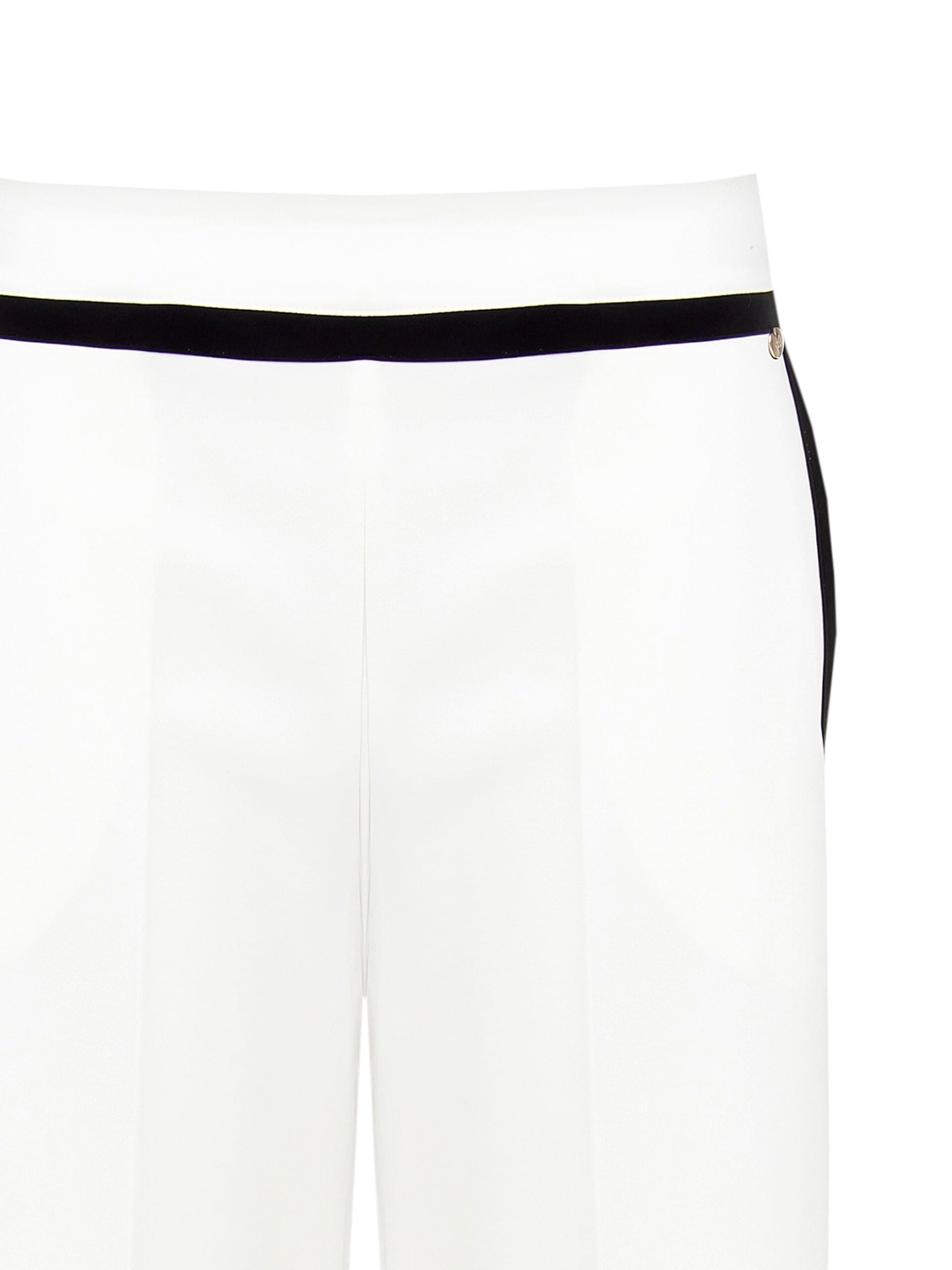 Pantaloni Palazzo In Tessuto Tecnico Con Tasche Rinascimento