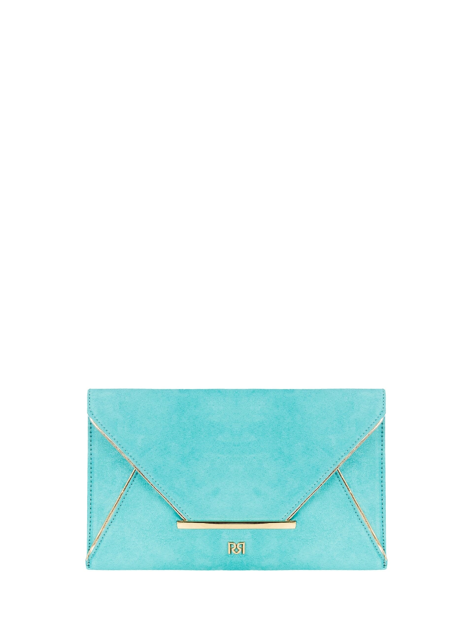 Pochette A Busta In Simil Camoscio Con Tracolla A Catena Rimovibile Rinascimento