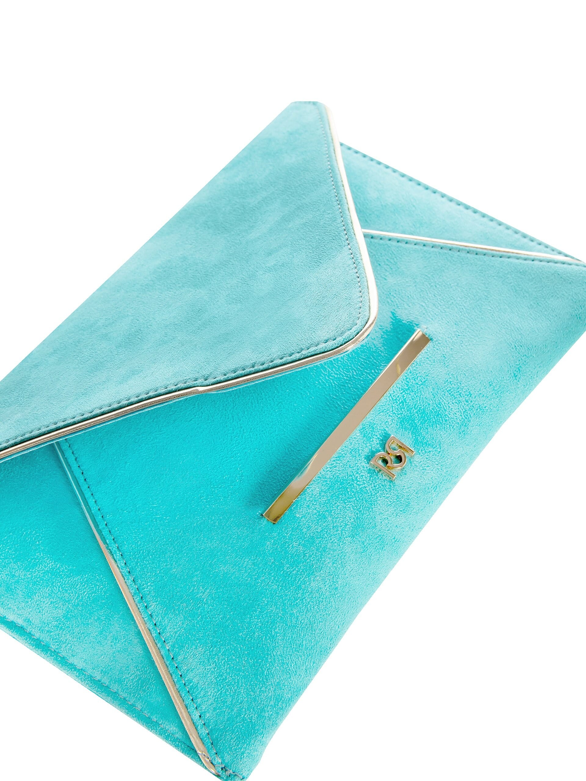 Pochette A Busta In Simil Camoscio Con Tracolla A Catena Rimovibile Rinascimento