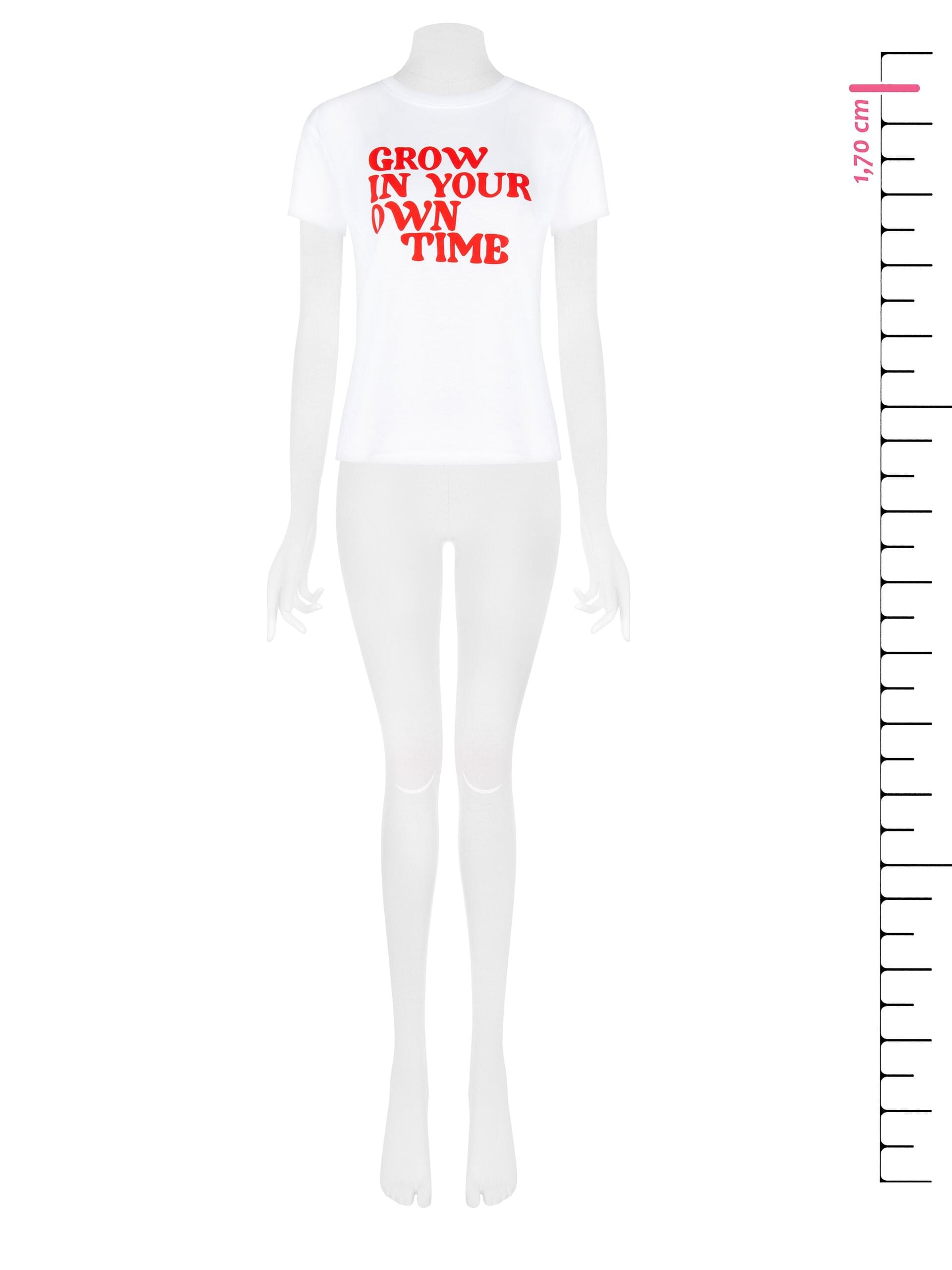 T-Shirt Regular In Cotone Con Stampa Slogan Rinascimento