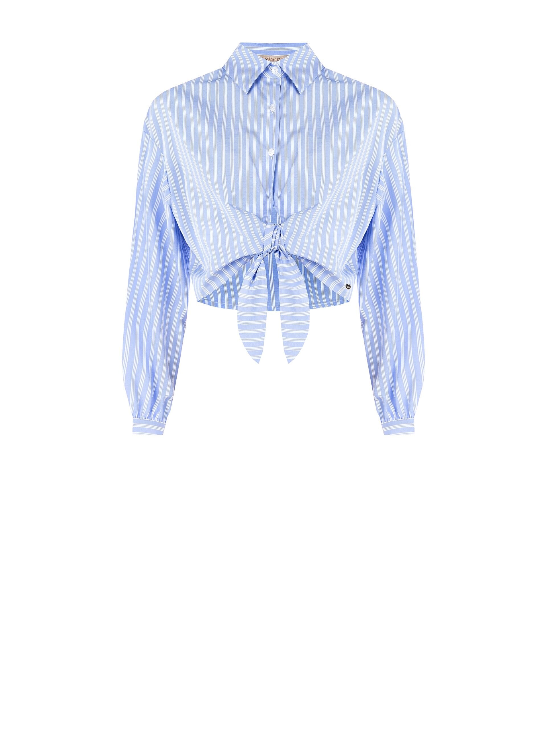 Camicia Corta Da Annodare In Misto Cotone Rinascimento